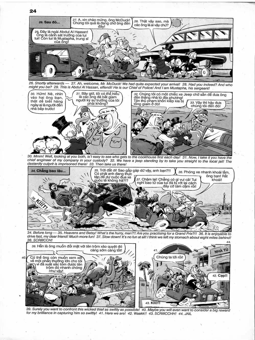 Truyện Tranh Donald Và Bạn Hữu trang 2
