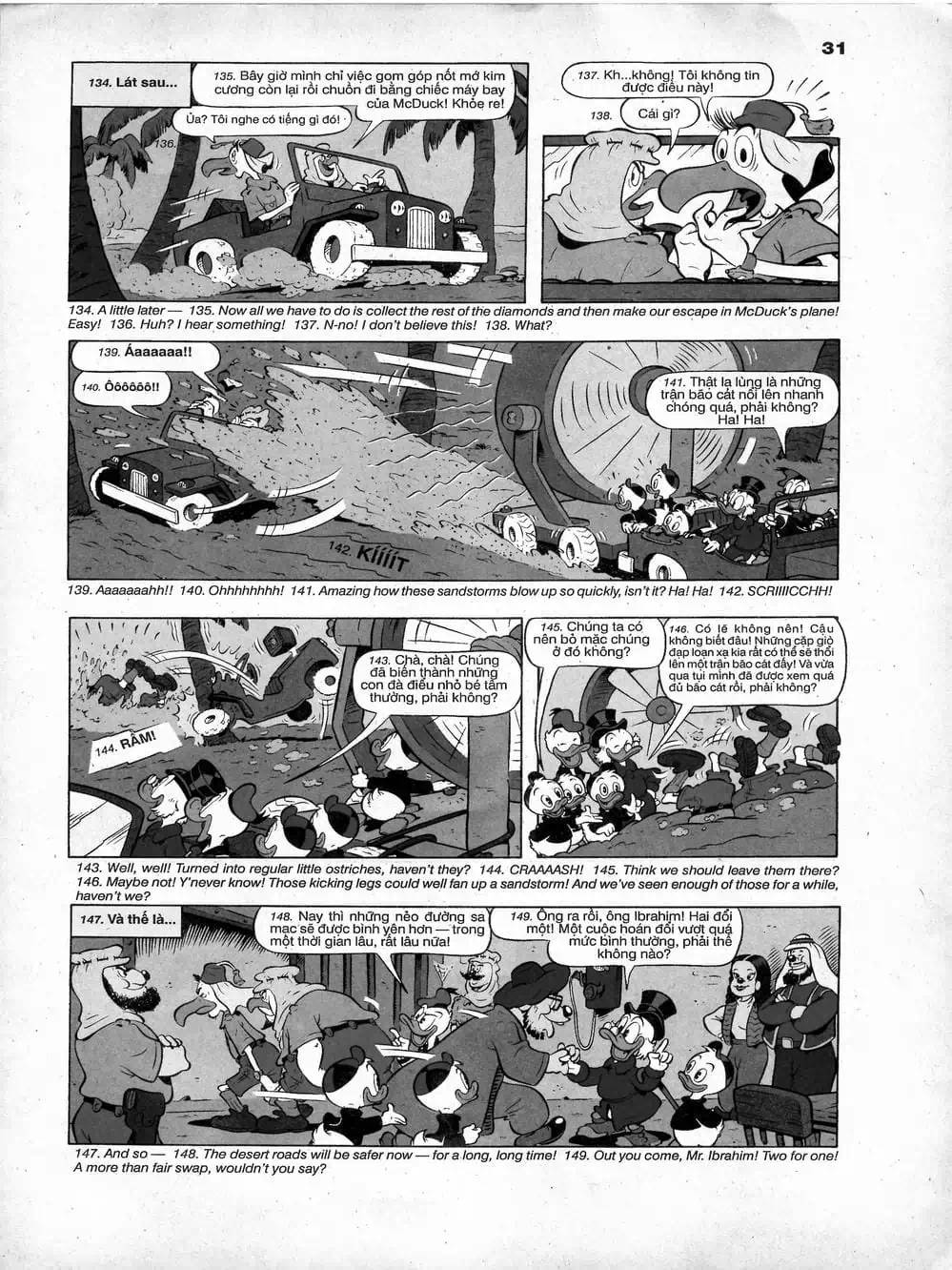 Truyện Tranh Donald Và Bạn Hữu trang 2