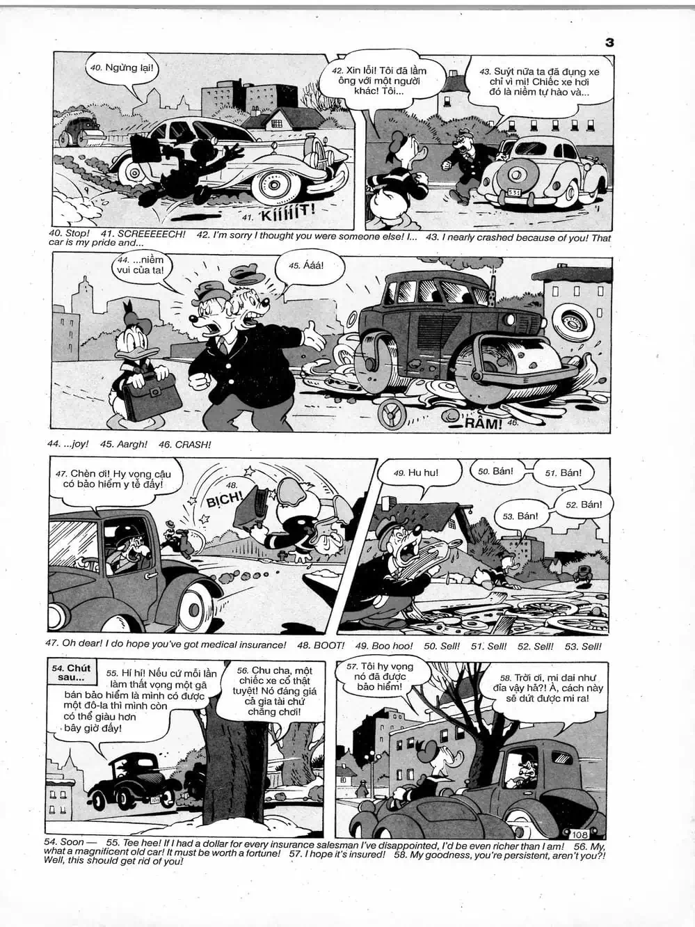 Truyện Tranh Donald Và Bạn Hữu trang 2