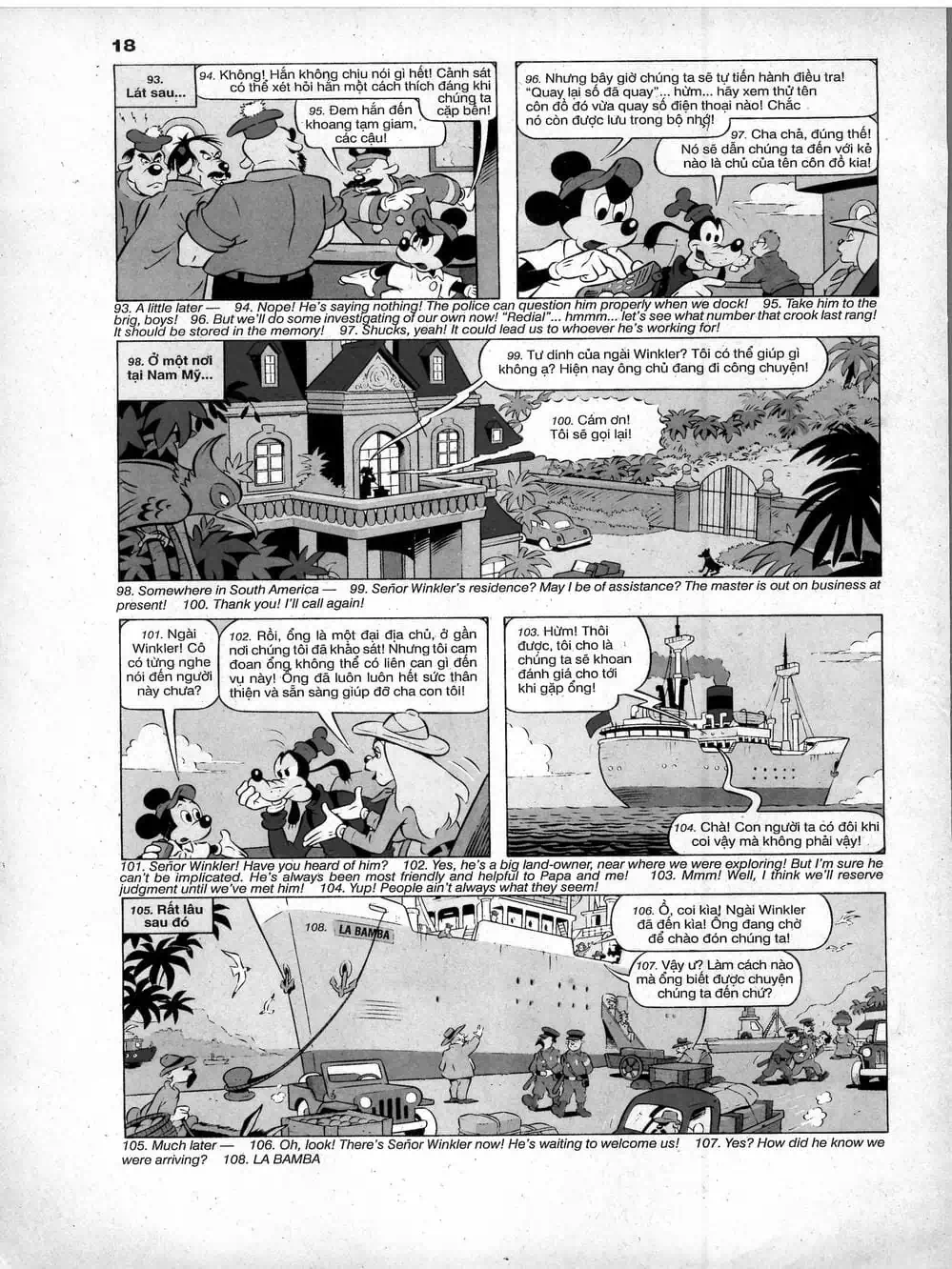 Truyện Tranh Donald Và Bạn Hữu trang 2