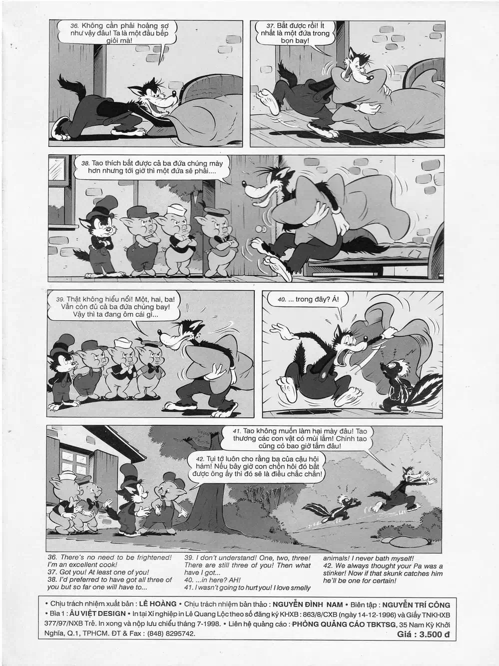 Truyện Tranh Donald Và Bạn Hữu trang 2