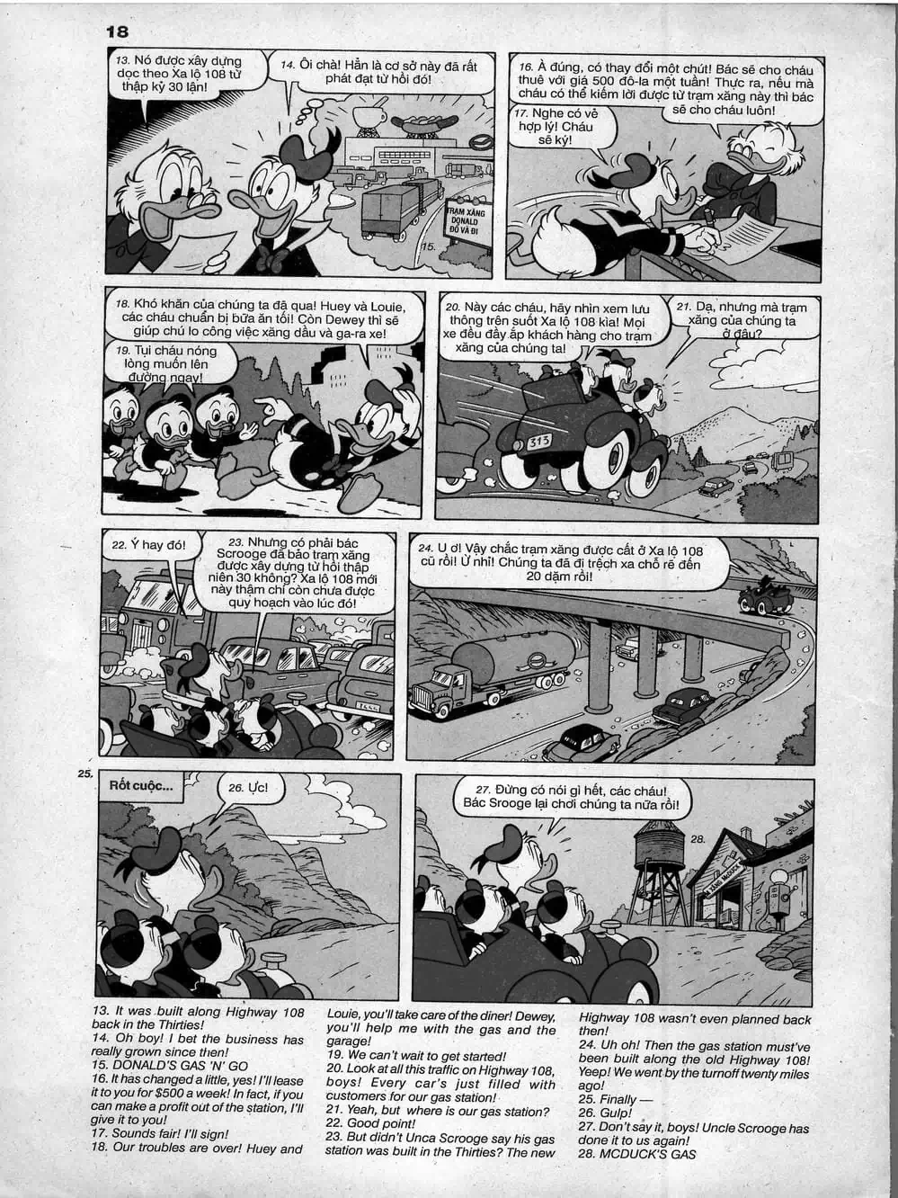 Truyện Tranh Donald Và Bạn Hữu trang 2