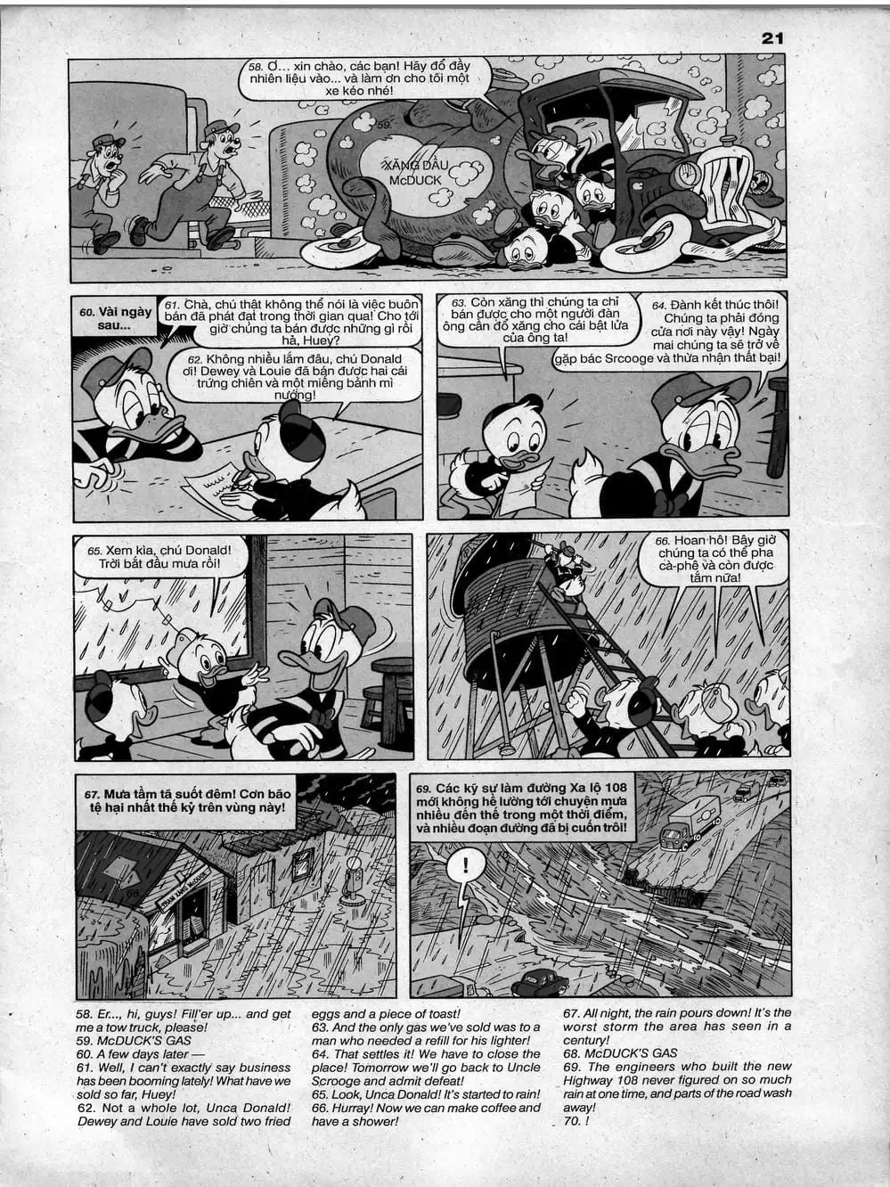 Truyện Tranh Donald Và Bạn Hữu trang 2