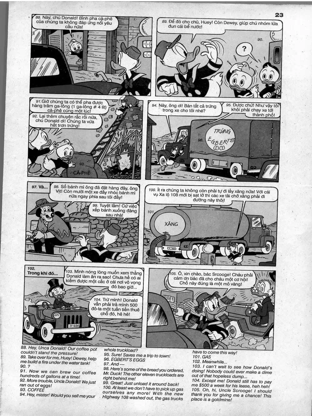 Truyện Tranh Donald Và Bạn Hữu trang 2