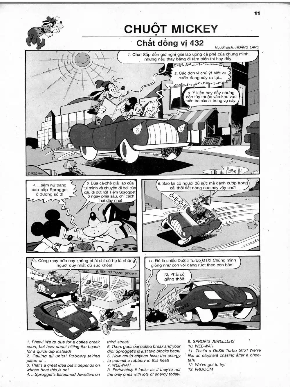 Truyện Tranh Donald Và Bạn Hữu trang 2