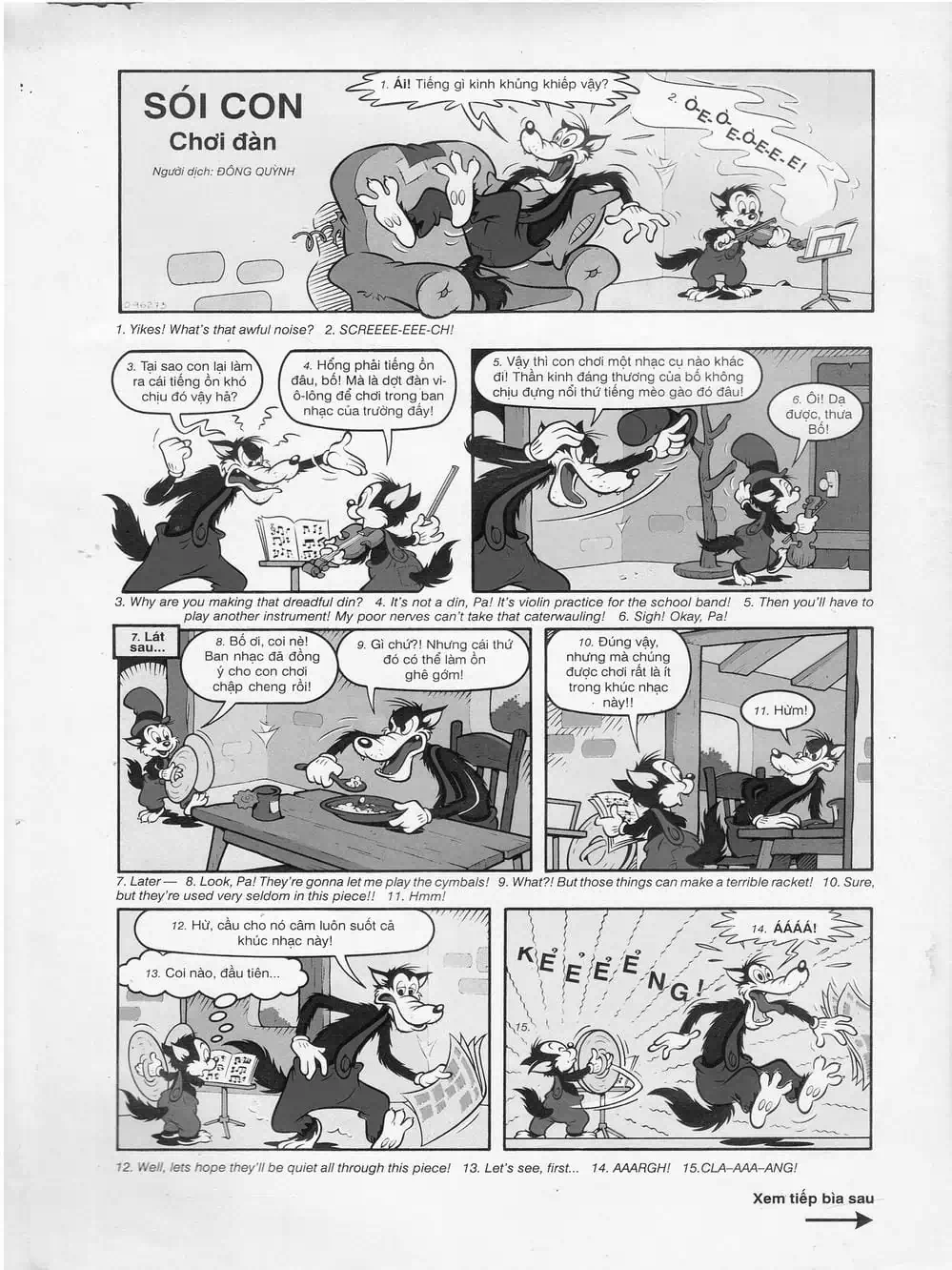 Truyện Tranh Donald Và Bạn Hữu trang 2