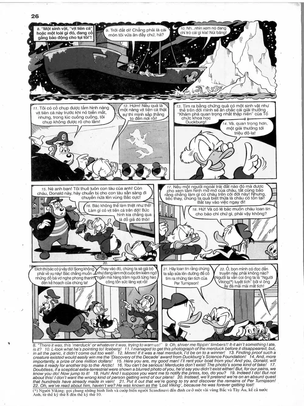 Truyện Tranh Donald Và Bạn Hữu trang 2