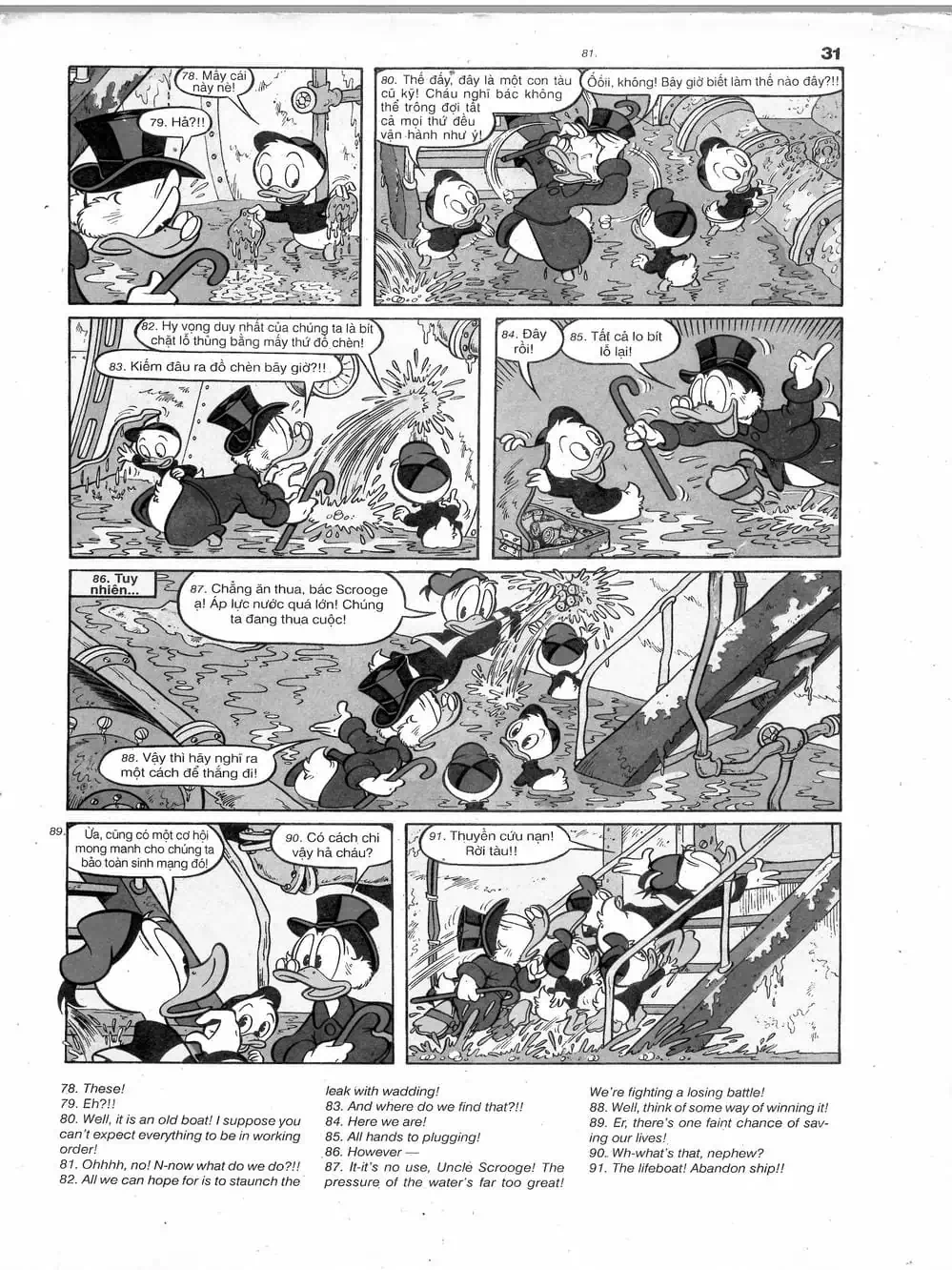 Truyện Tranh Donald Và Bạn Hữu trang 2