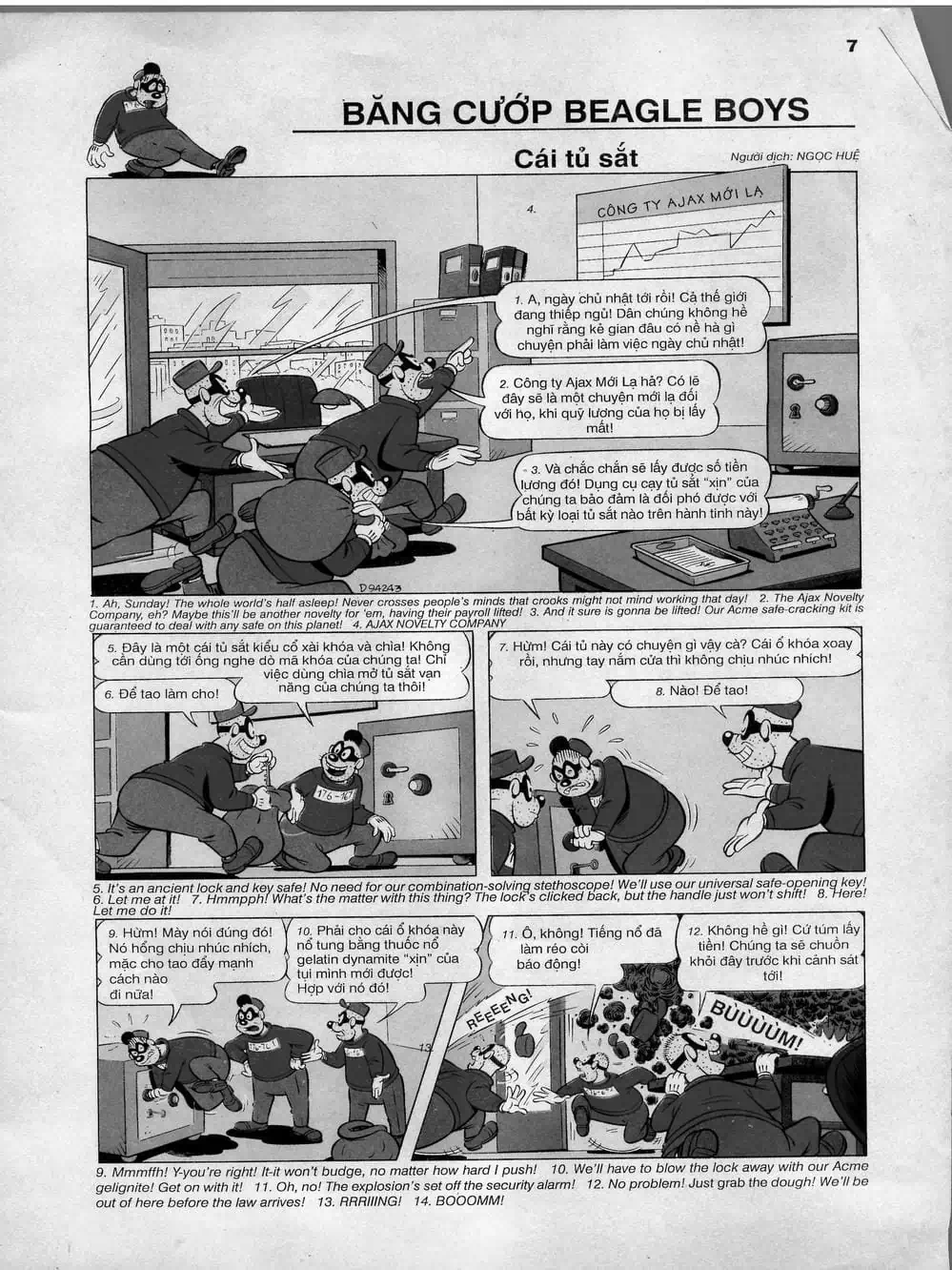 Truyện Tranh Donald Và Bạn Hữu trang 2