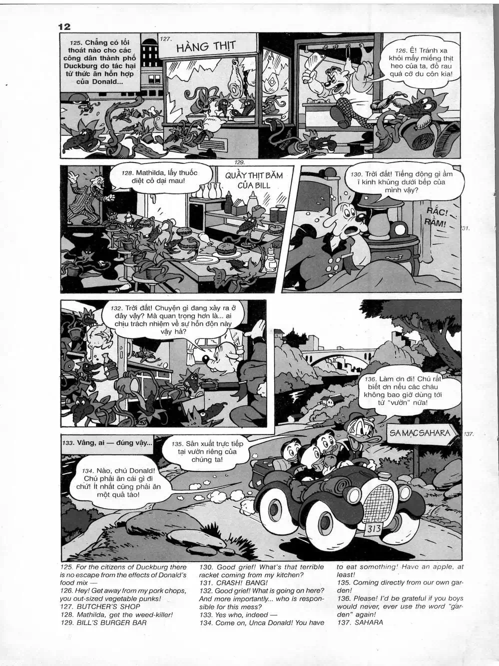 Truyện Tranh Donald Và Bạn Hữu trang 2