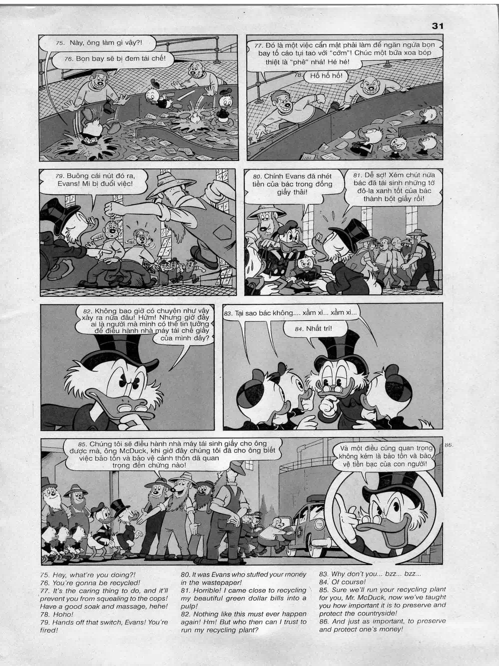 Truyện Tranh Donald Và Bạn Hữu trang 2