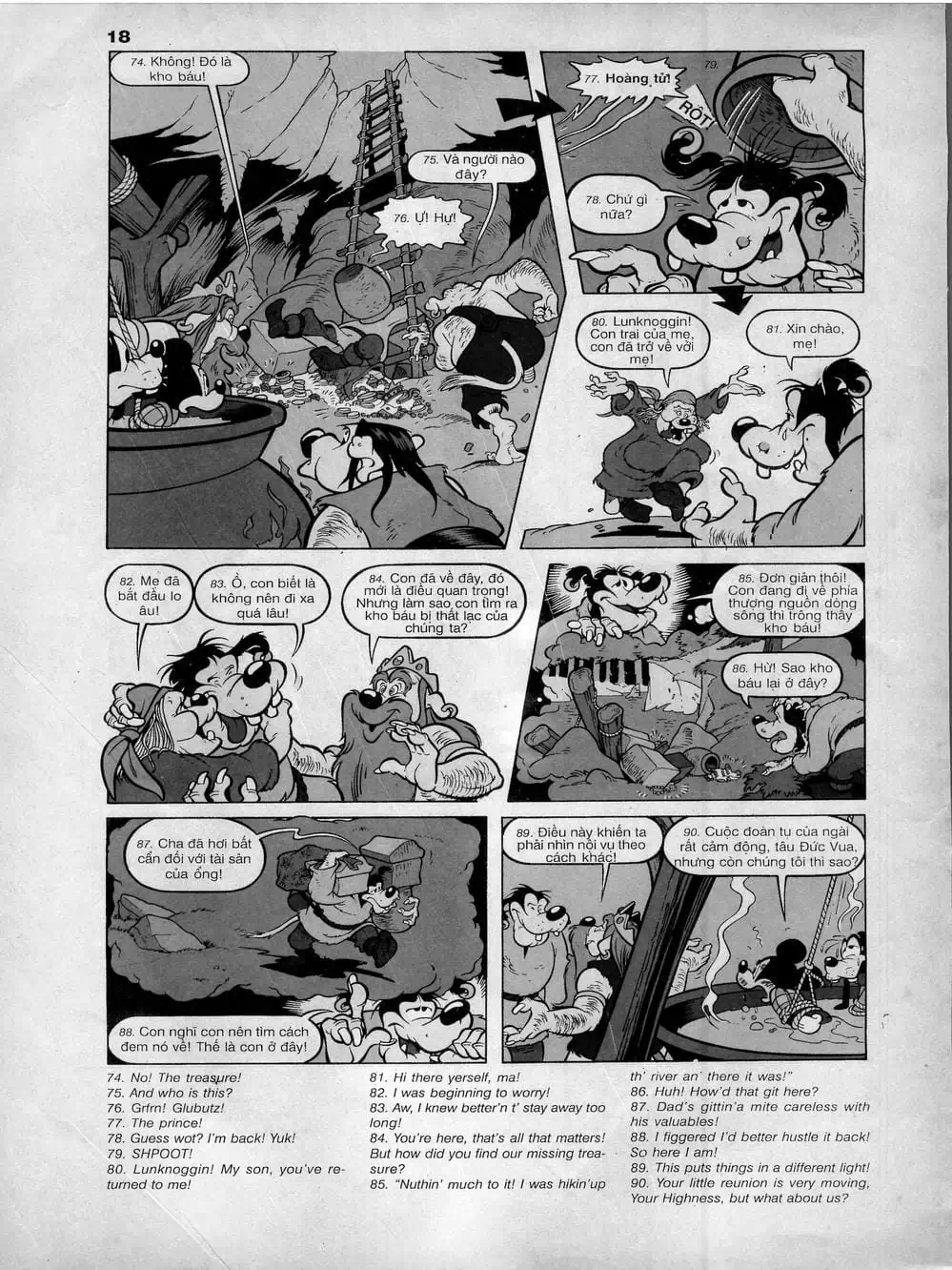 Truyện Tranh Donald Và Bạn Hữu trang 2