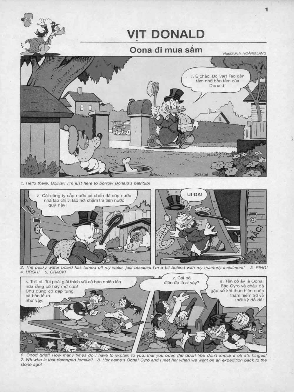 Truyện Tranh Donald Và Bạn Hữu trang 2