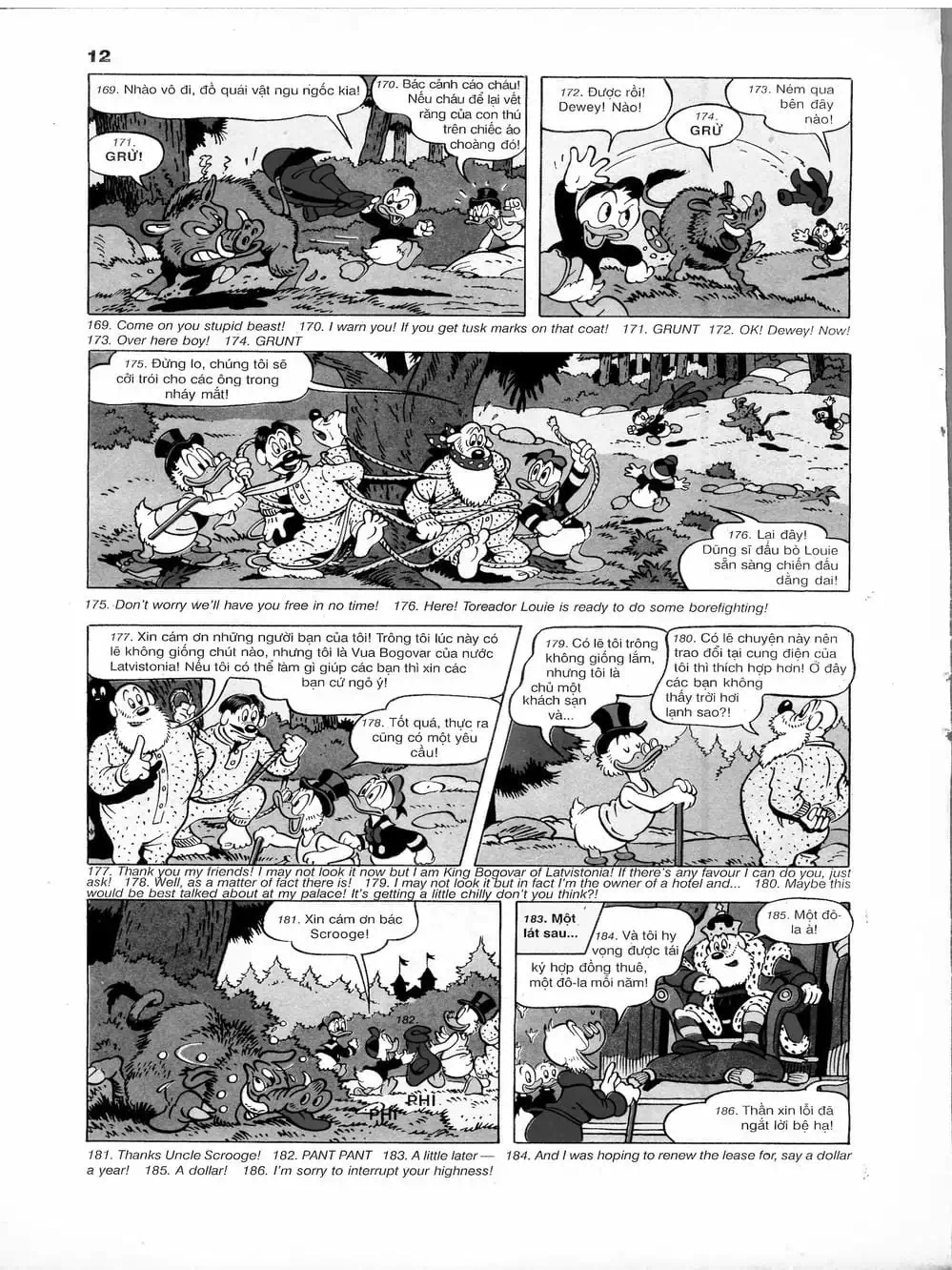 Truyện Tranh Donald Và Bạn Hữu trang 2