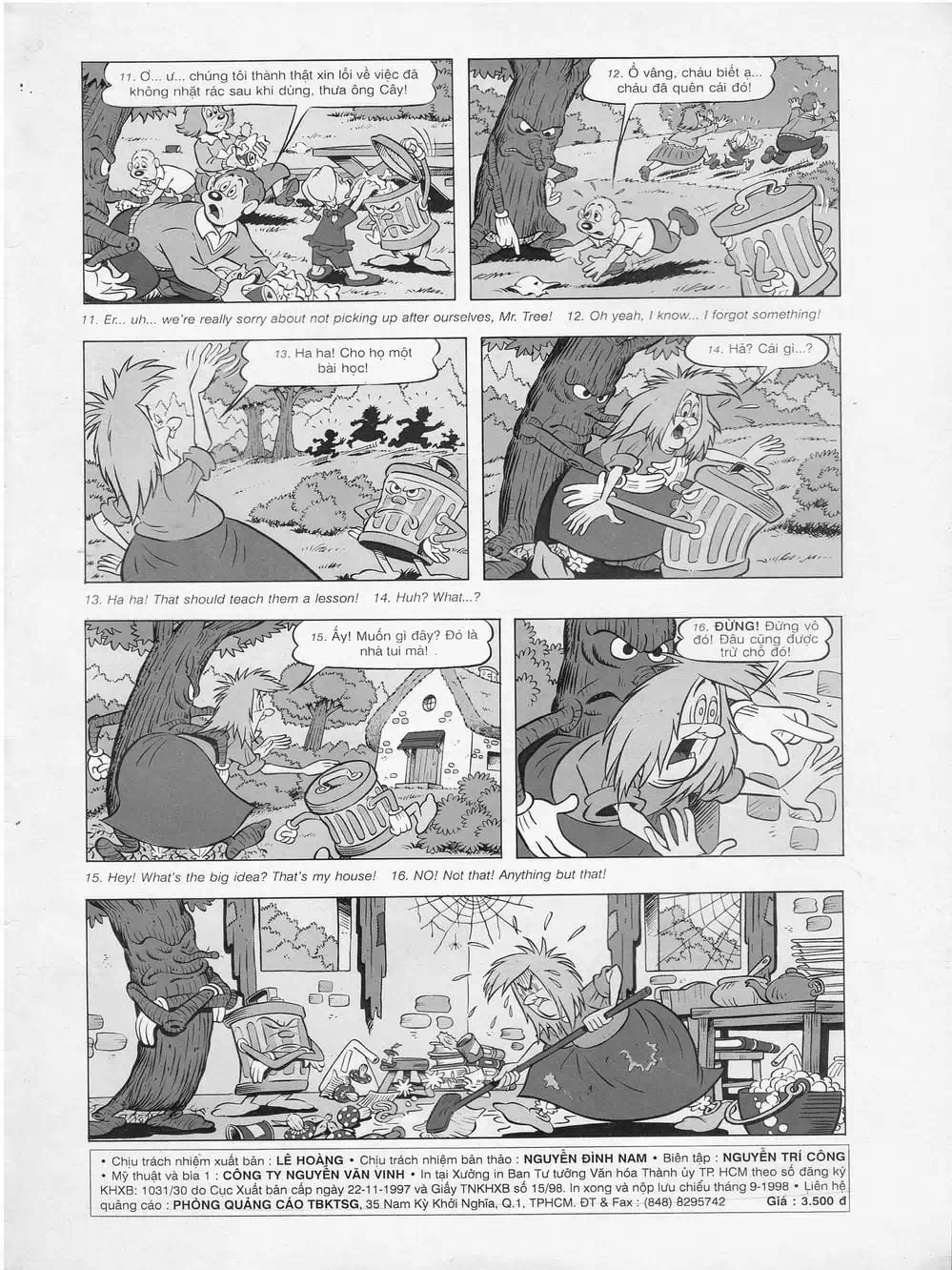 Truyện Tranh Donald Và Bạn Hữu trang 2