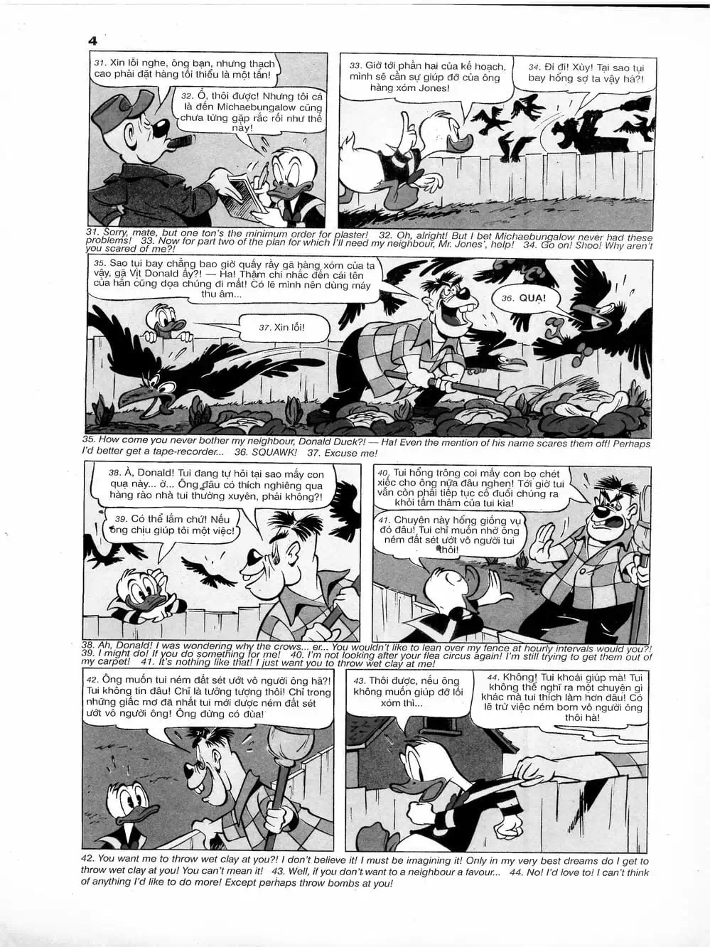 Truyện Tranh Donald Và Bạn Hữu trang 2