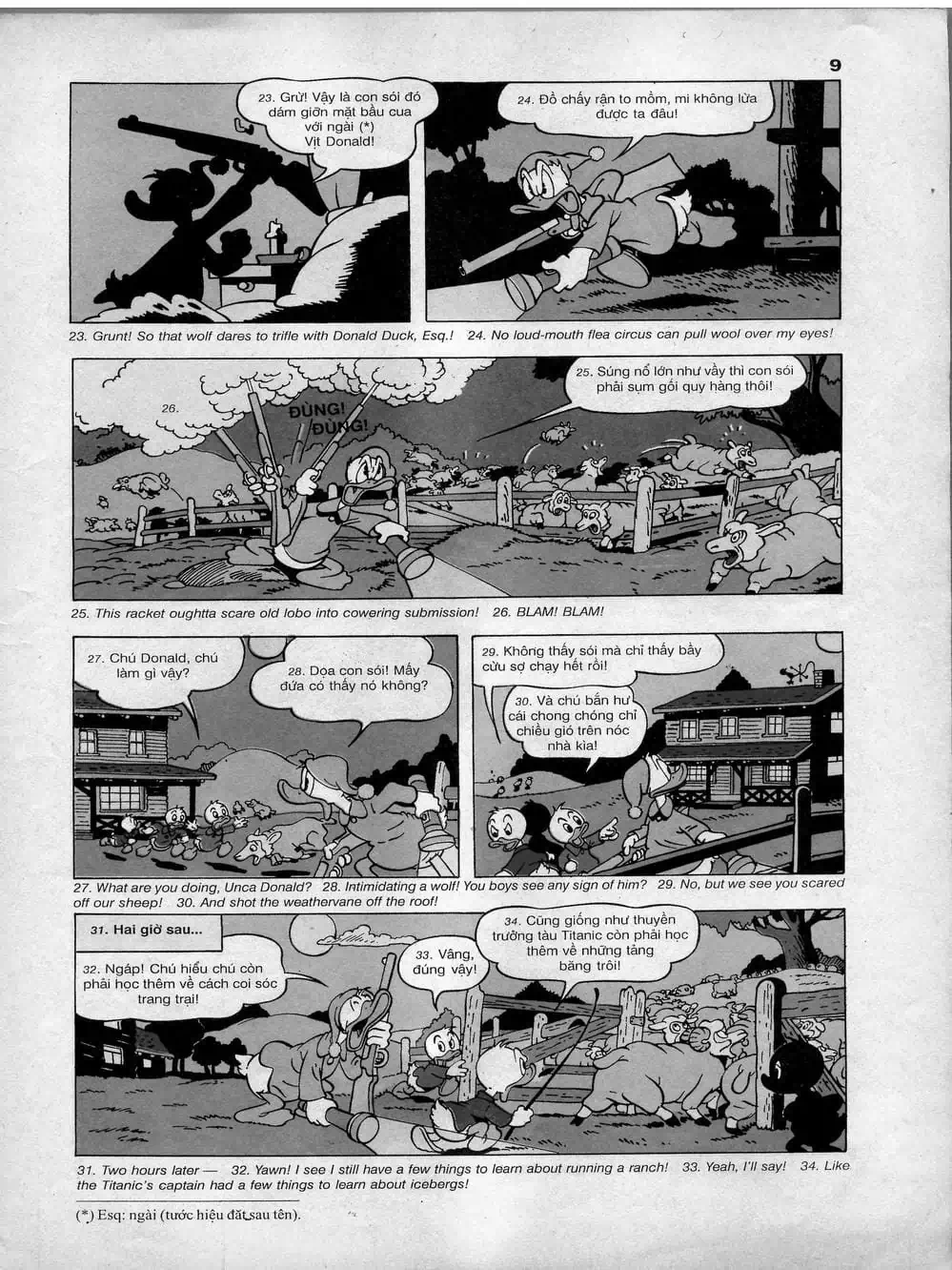 Truyện Tranh Donald Và Bạn Hữu trang 2
