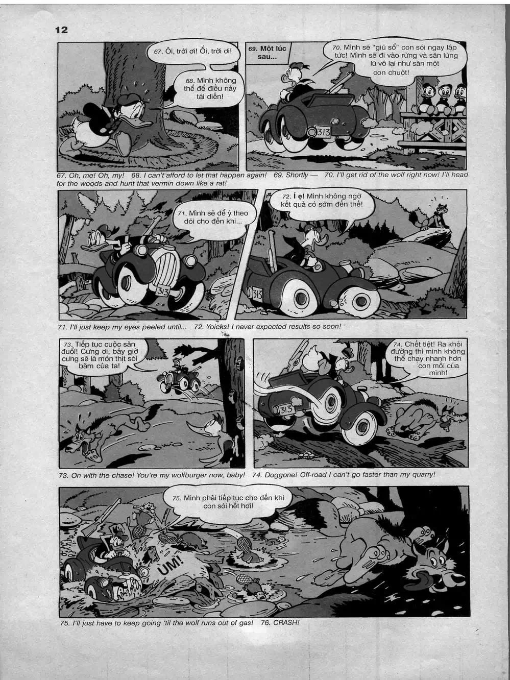 Truyện Tranh Donald Và Bạn Hữu trang 2
