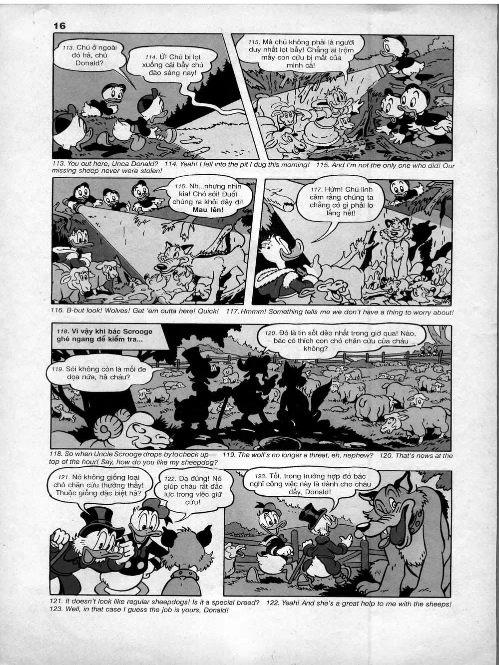 Truyện Tranh Donald Và Bạn Hữu trang 2