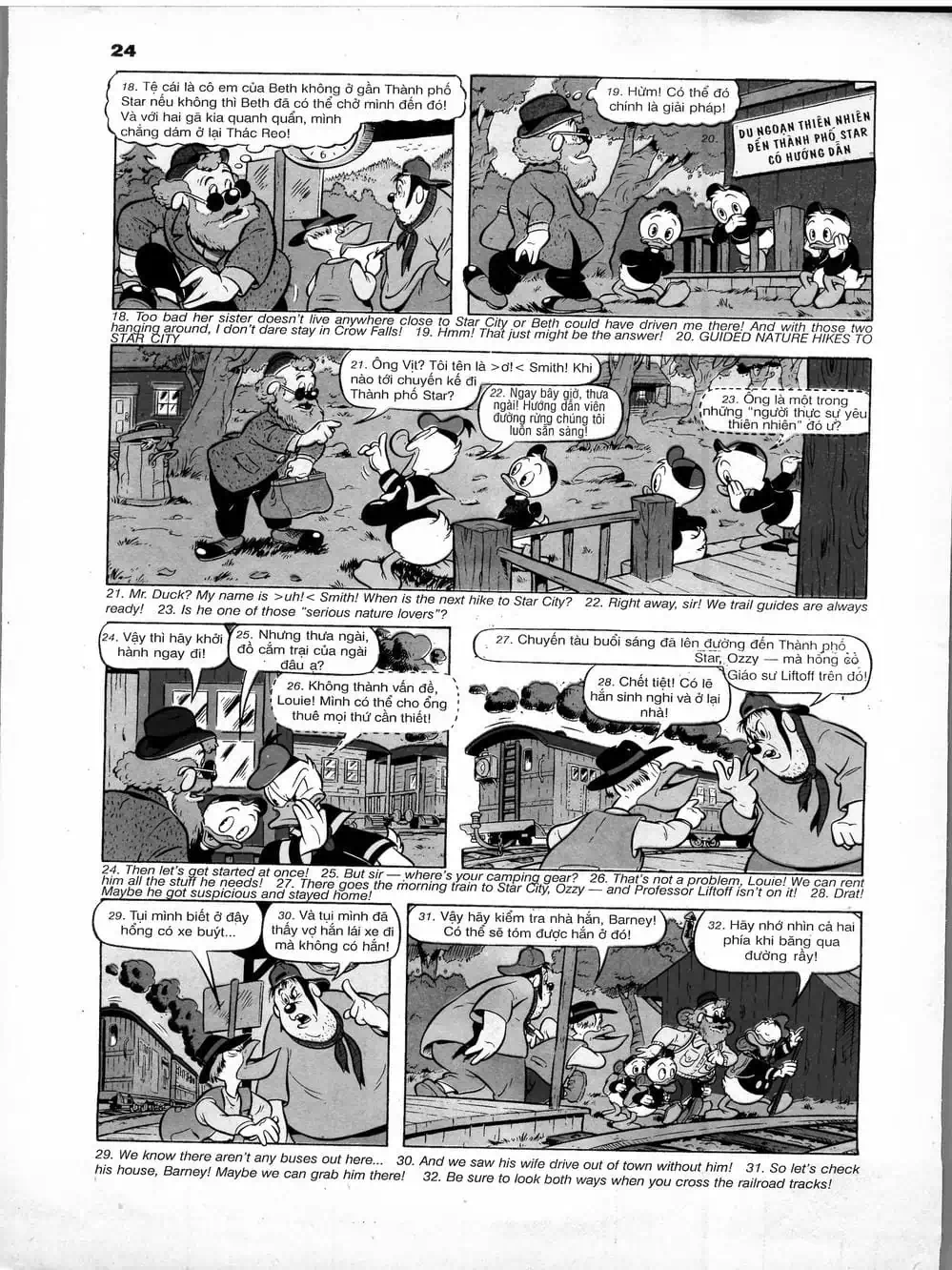 Truyện Tranh Donald Và Bạn Hữu trang 2