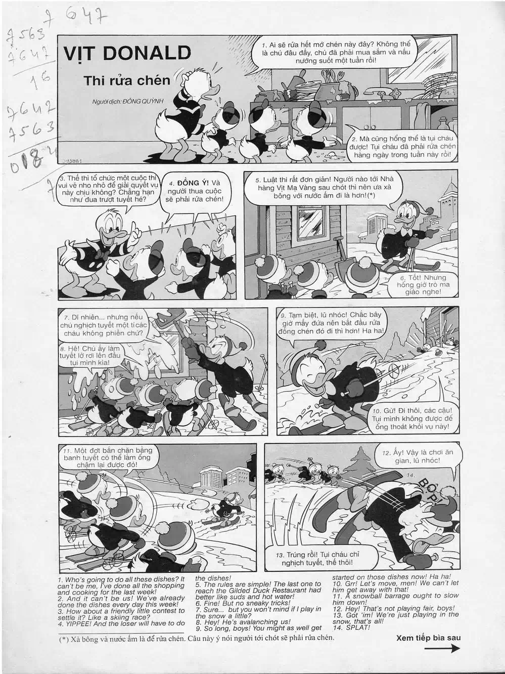 Truyện Tranh Donald Và Bạn Hữu trang 2