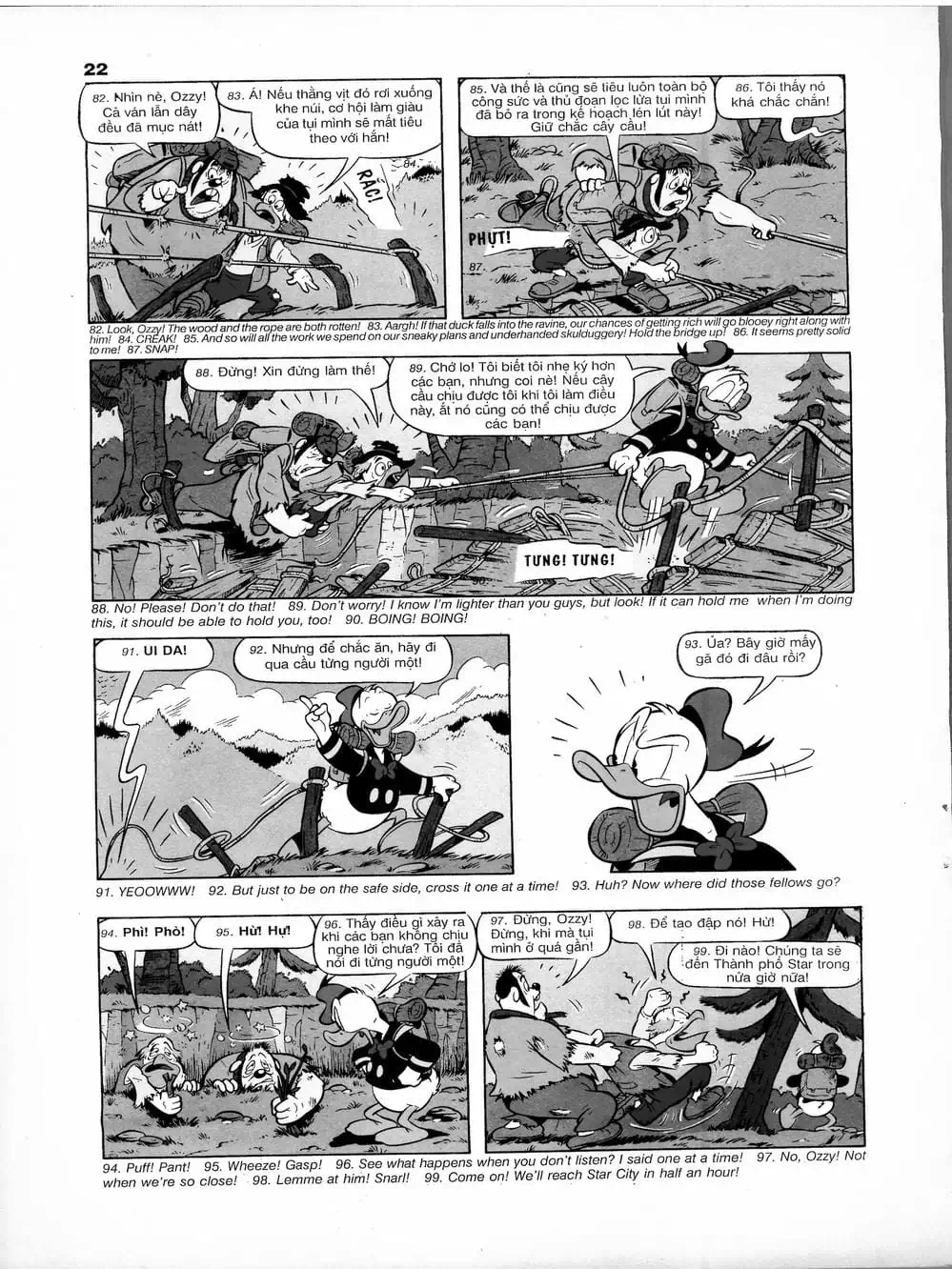 Truyện Tranh Donald Và Bạn Hữu trang 2