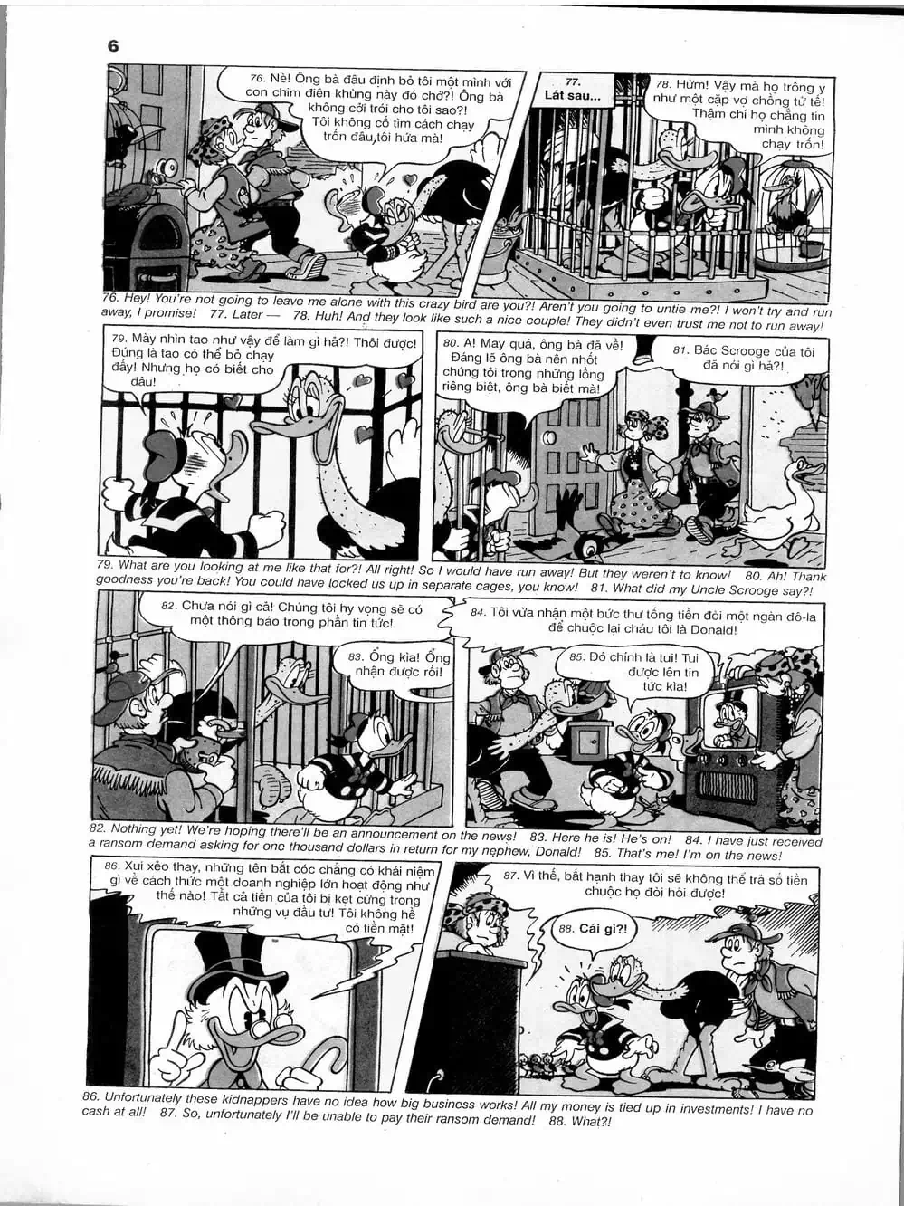 Truyện Tranh Donald Và Bạn Hữu trang 2