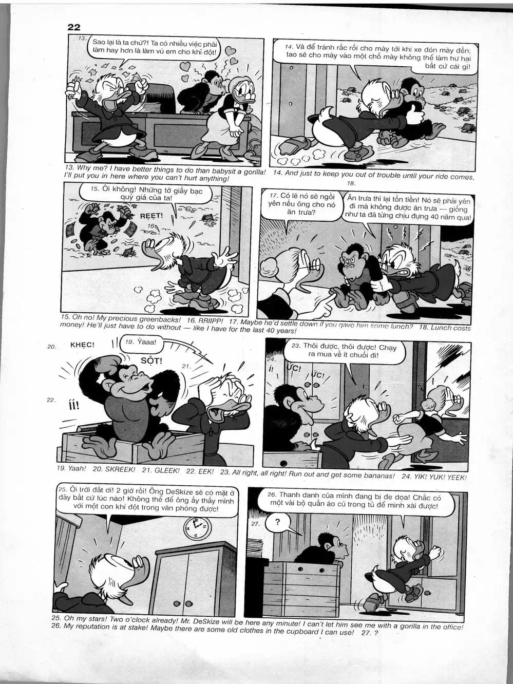 Truyện Tranh Donald Và Bạn Hữu trang 2