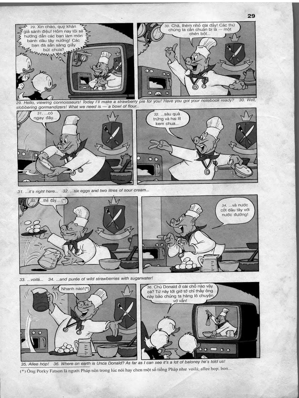 Truyện Tranh Donald Và Bạn Hữu trang 2