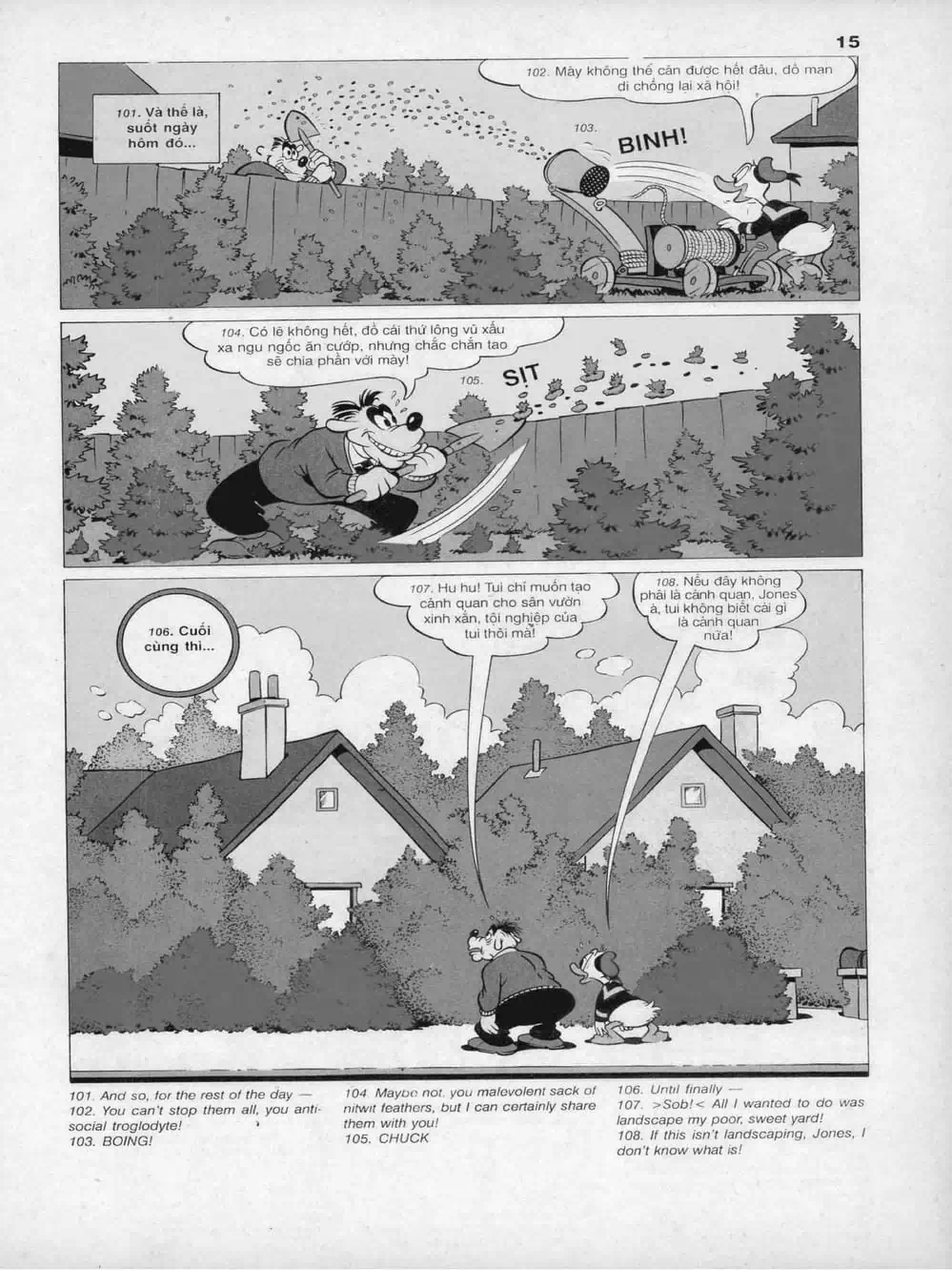 Truyện Tranh Donald Và Bạn Hữu trang 2