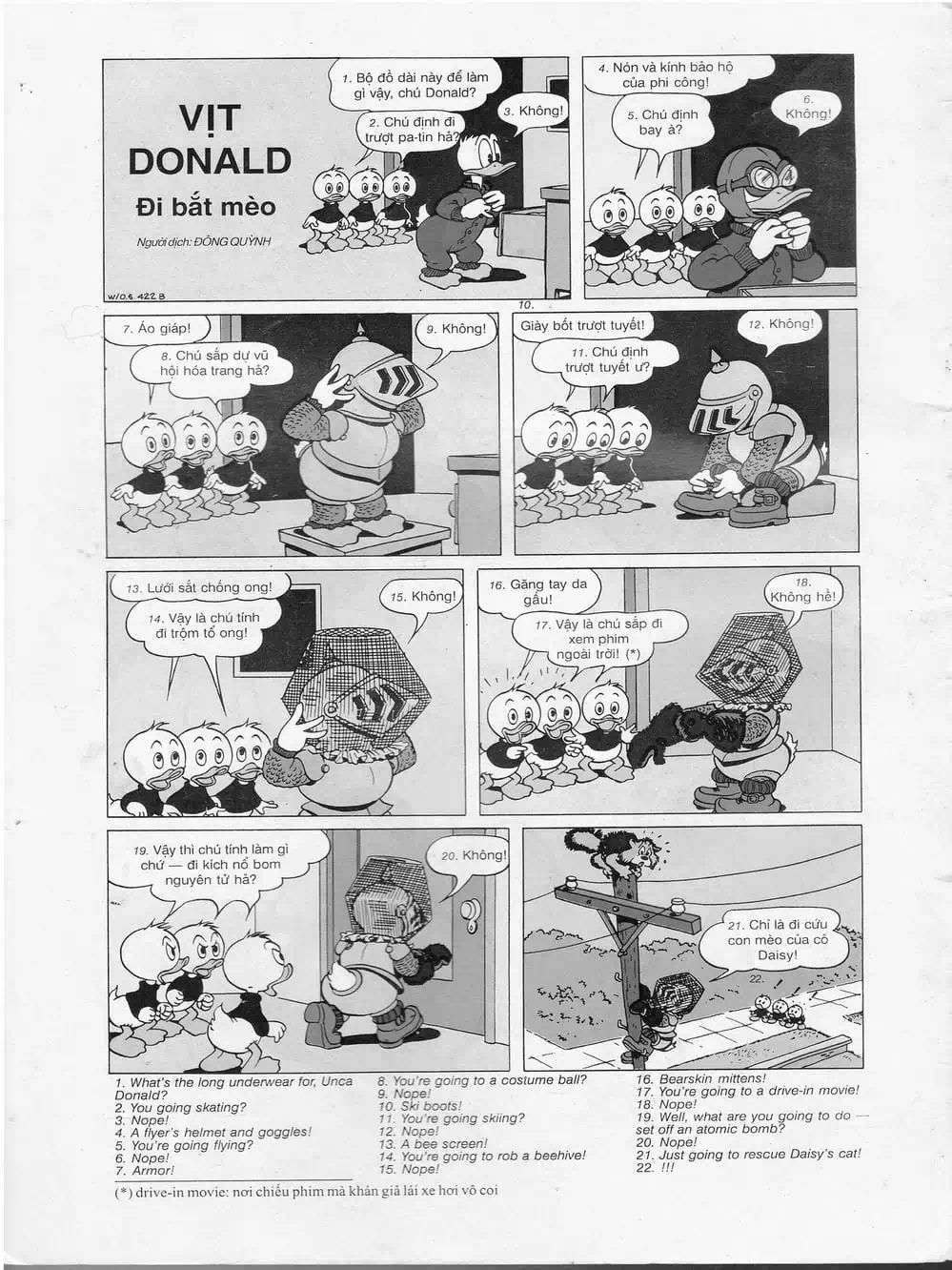 Truyện Tranh Donald Và Bạn Hữu trang 2