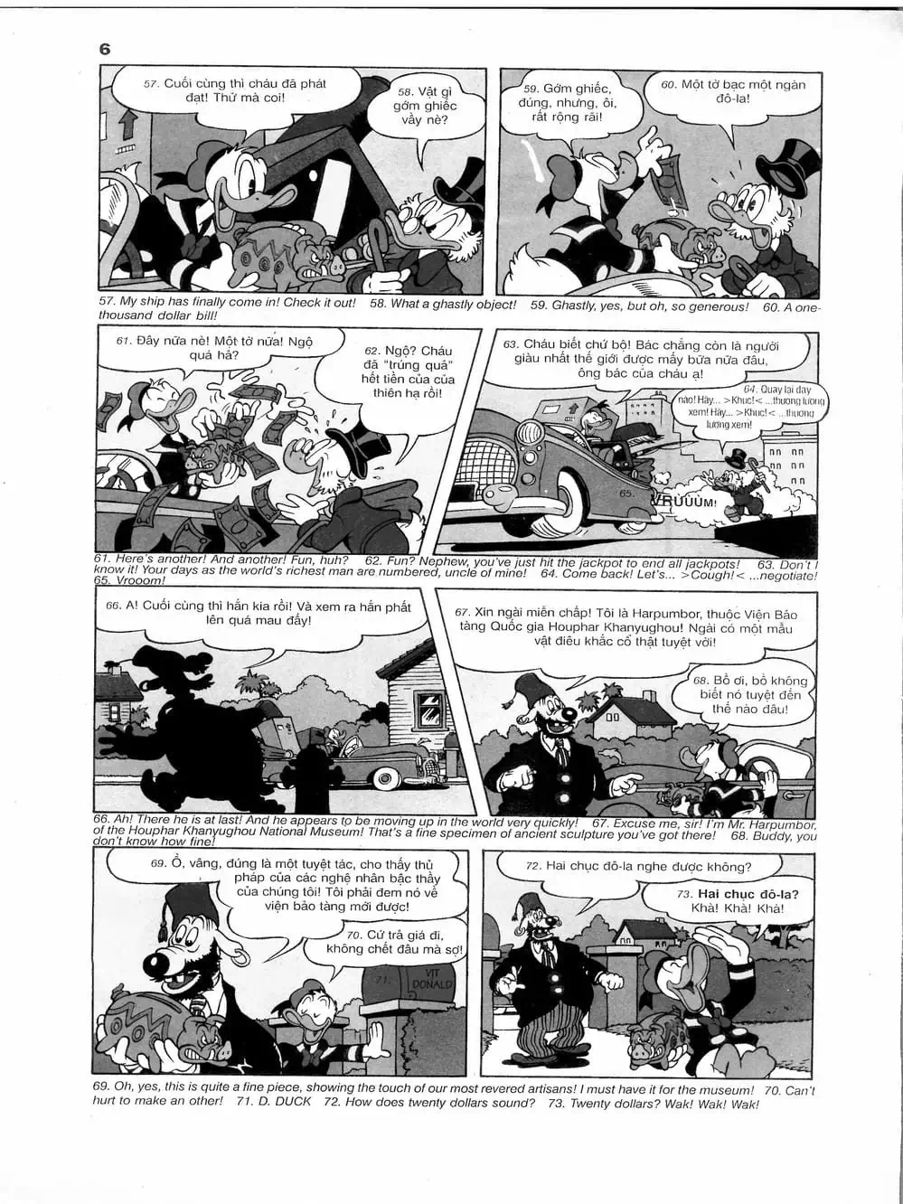 Truyện Tranh Donald Và Bạn Hữu trang 2