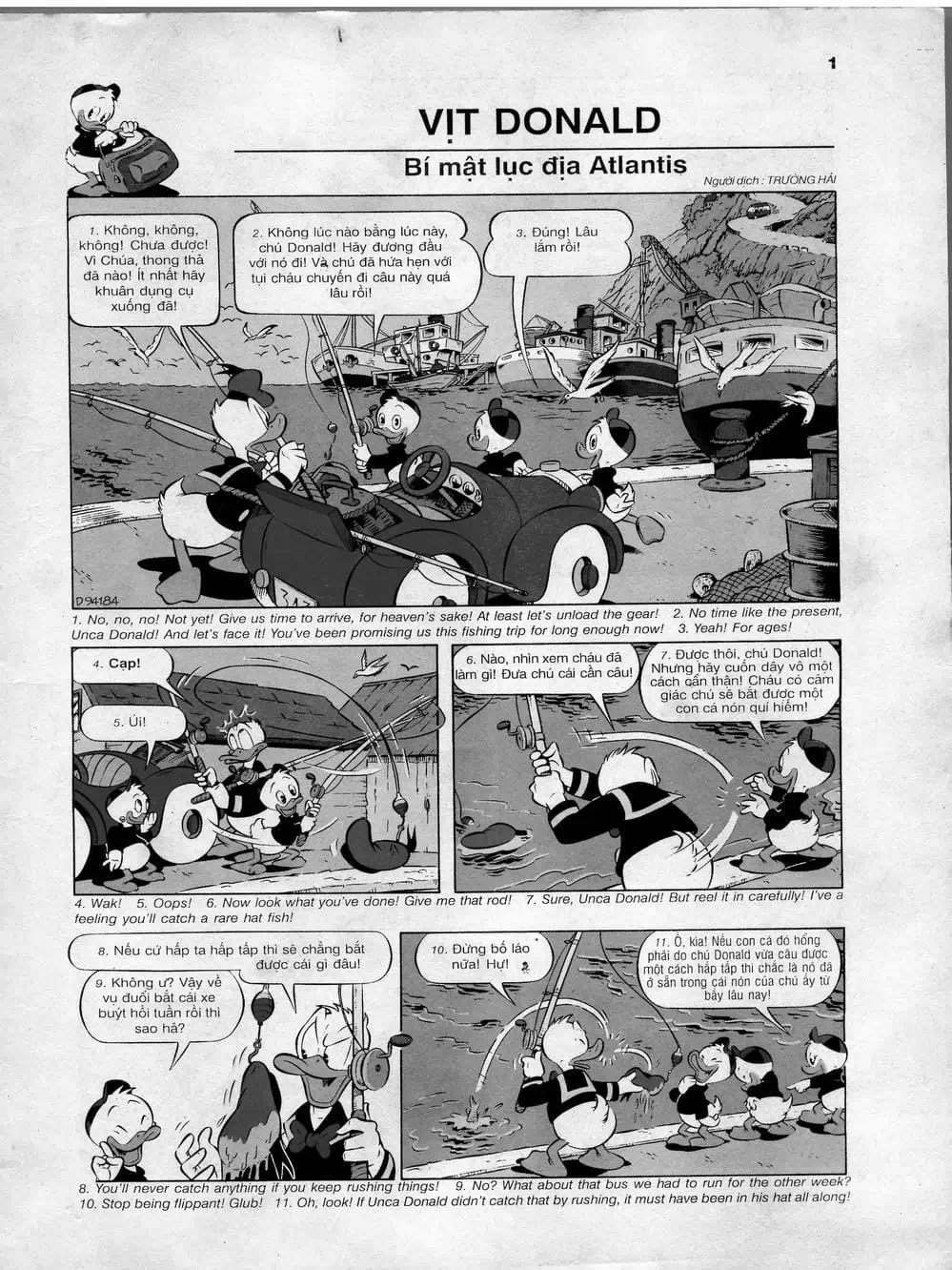 Truyện Tranh Donald Và Bạn Hữu trang 2