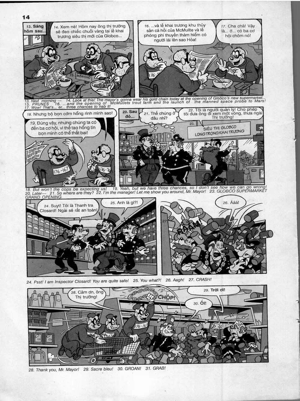 Truyện Tranh Donald Và Bạn Hữu trang 2