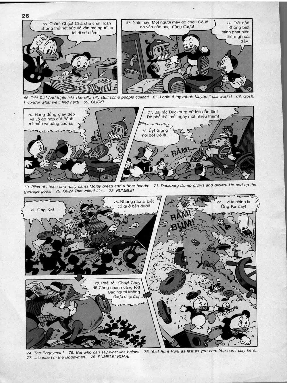 Truyện Tranh Donald Và Bạn Hữu trang 2