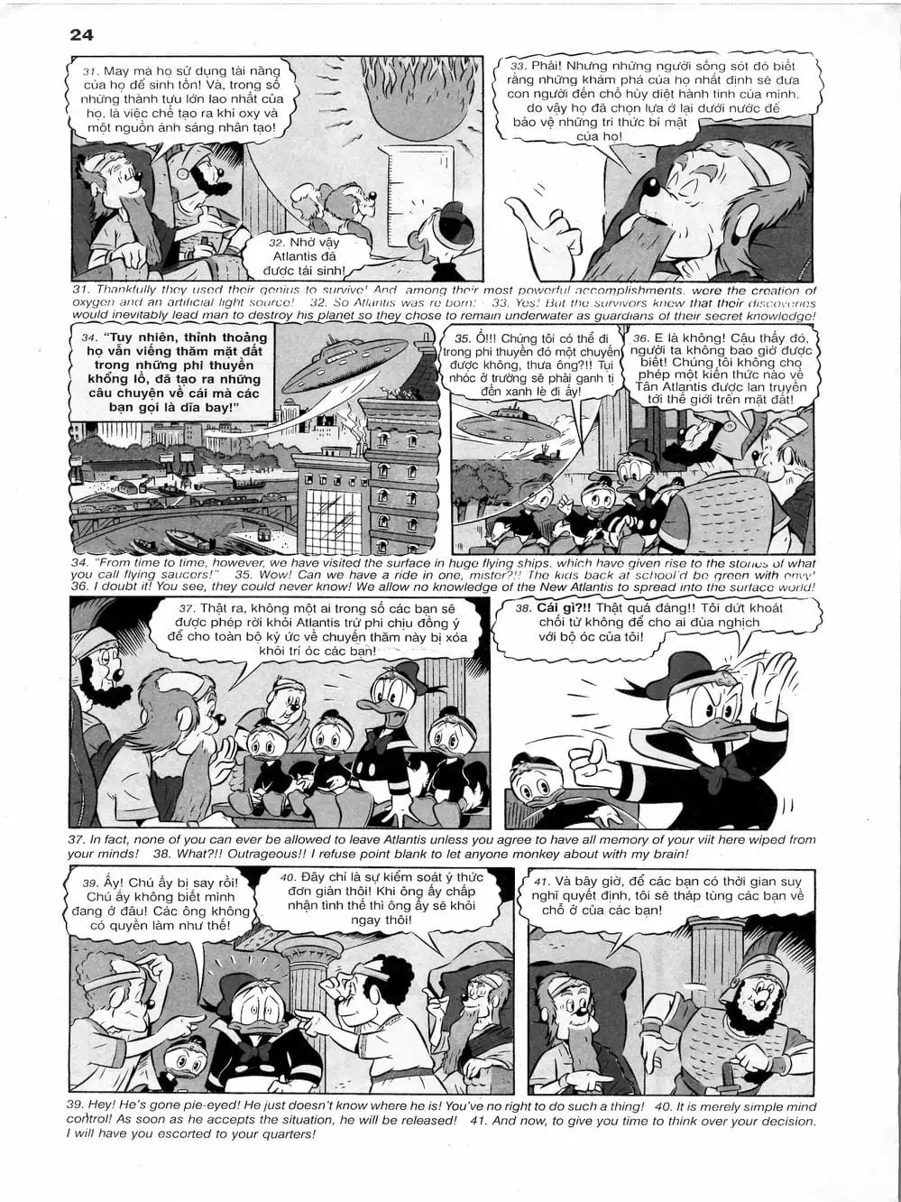 Truyện Tranh Donald Và Bạn Hữu trang 2