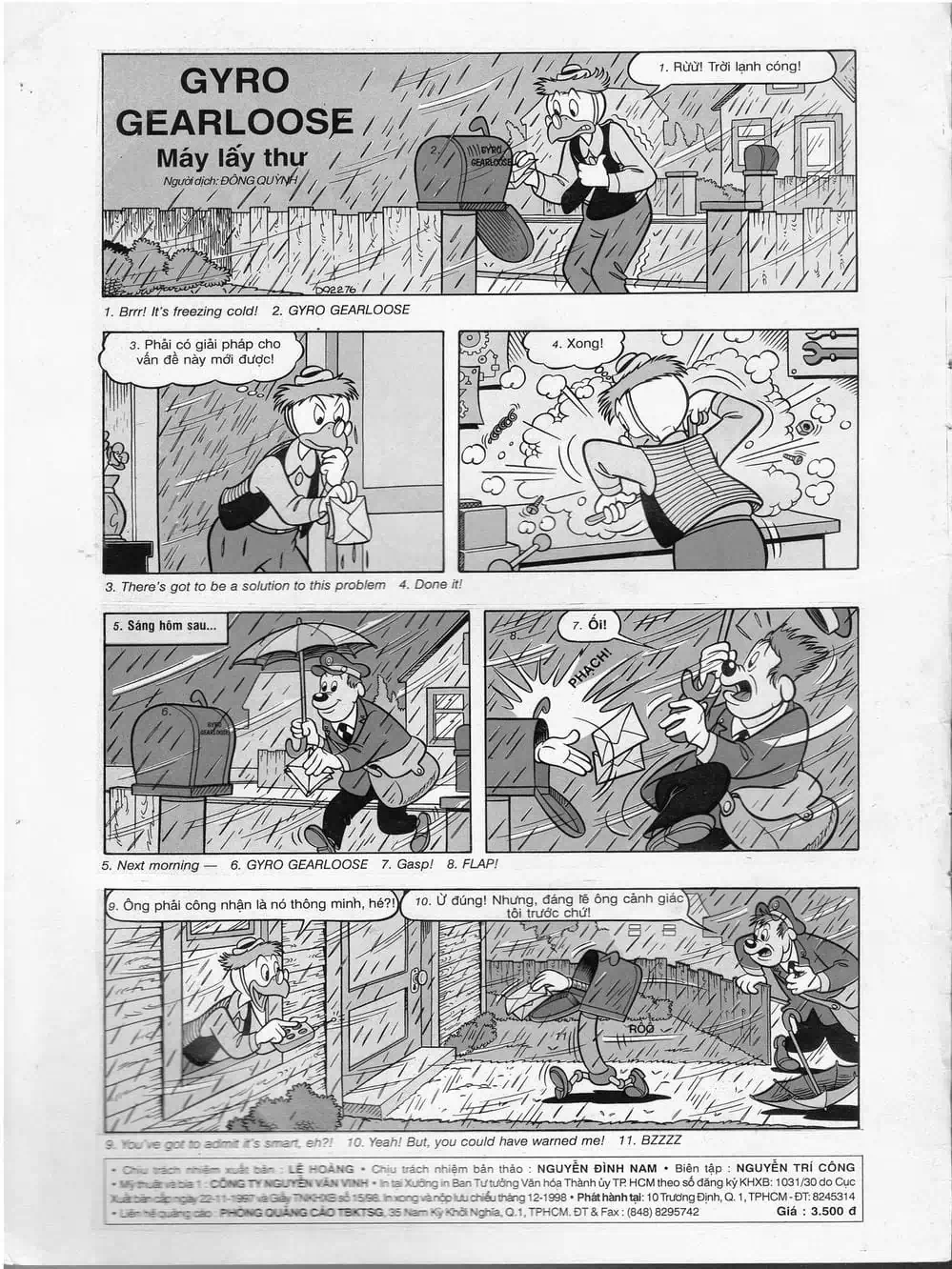 Truyện Tranh Donald Và Bạn Hữu trang 2