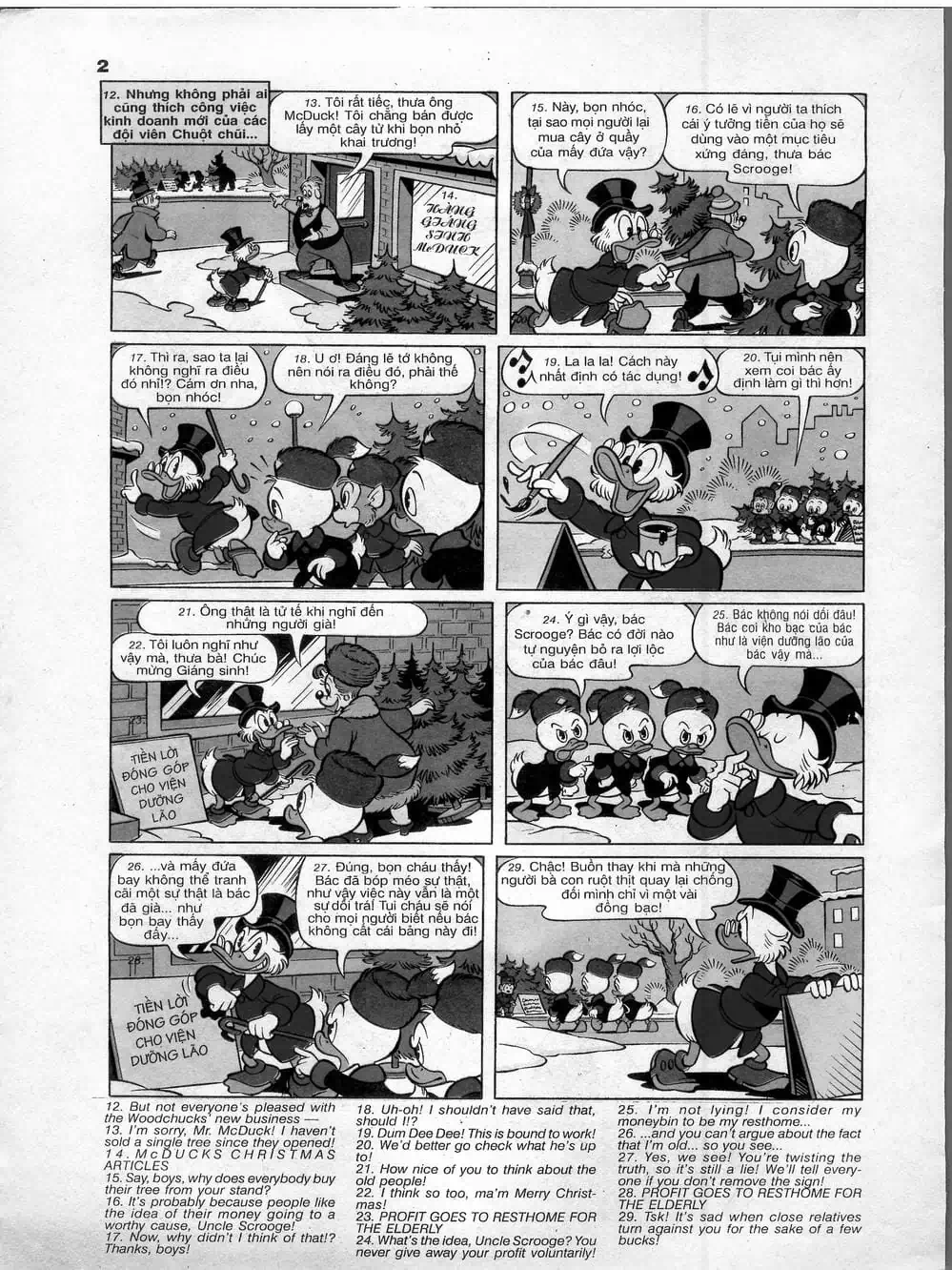 Truyện Tranh Donald Và Bạn Hữu trang 2