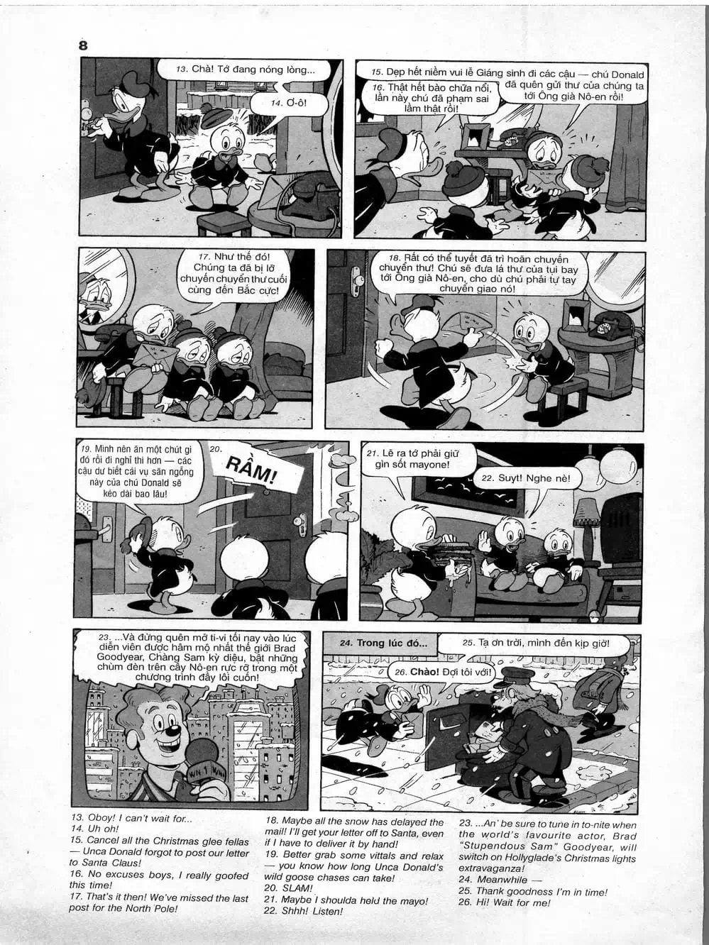 Truyện Tranh Donald Và Bạn Hữu trang 2