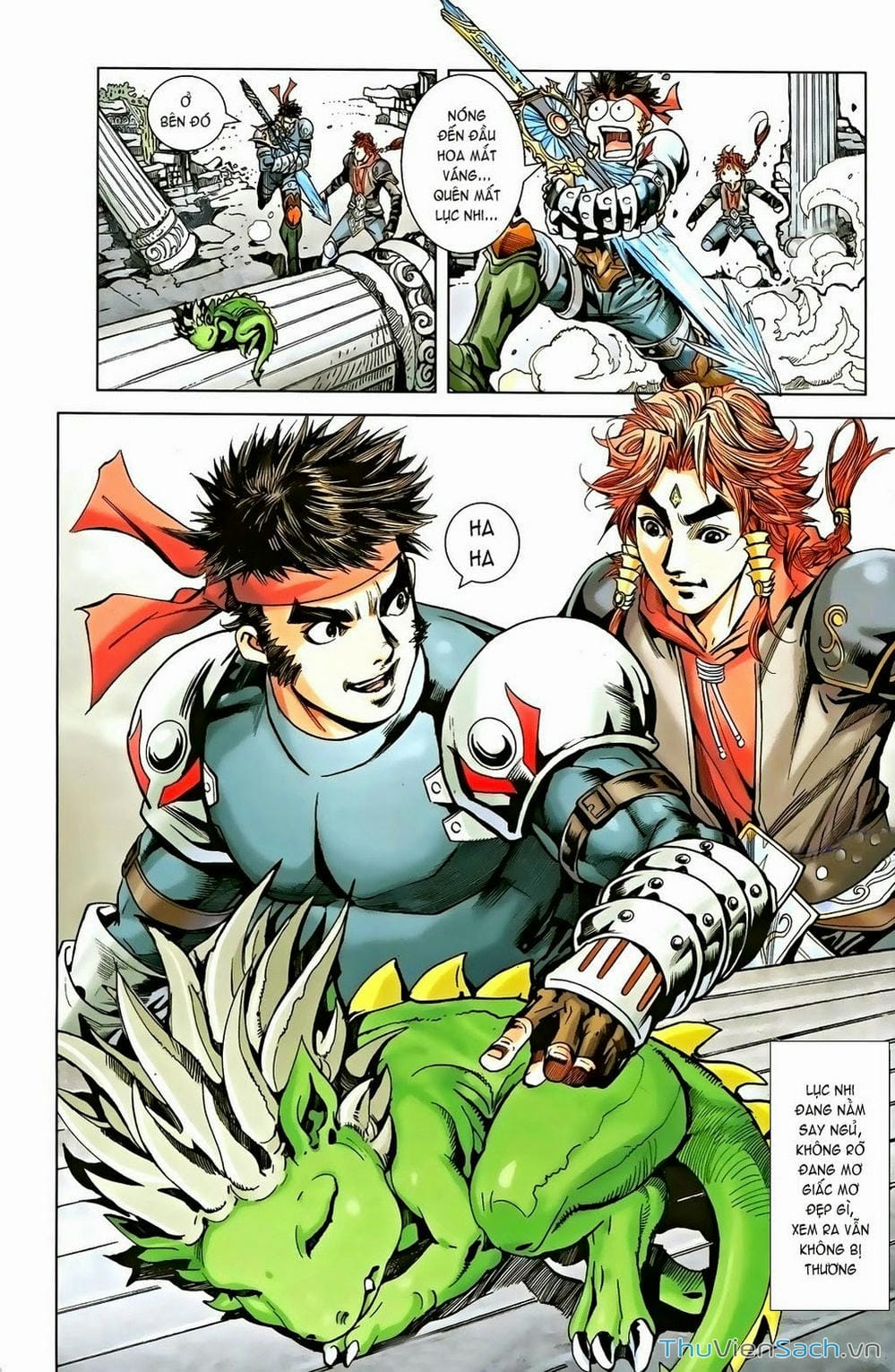 Truyện Tranh Dong Binh Thiên Hạ trang 4