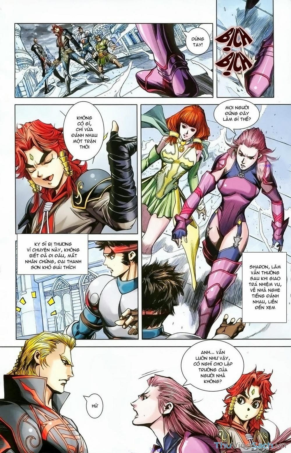 Truyện Tranh Dong Binh Thiên Hạ trang 4