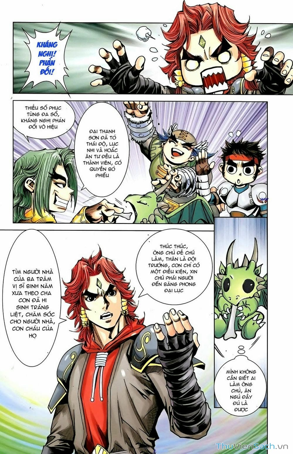 Truyện Tranh Dong Binh Thiên Hạ trang 4