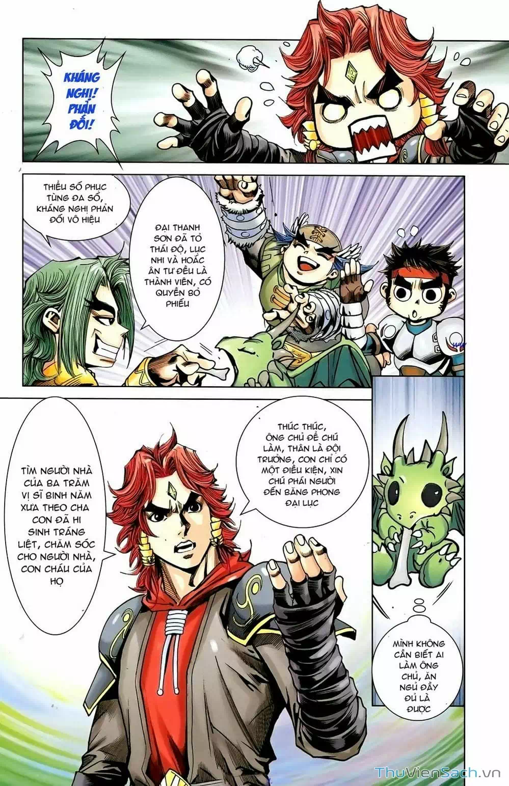 Truyện Tranh Dong Binh Thiên Hạ trang 4