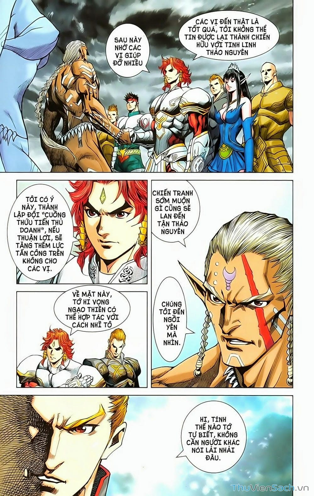 Truyện Tranh Dong Binh Thiên Hạ trang 4