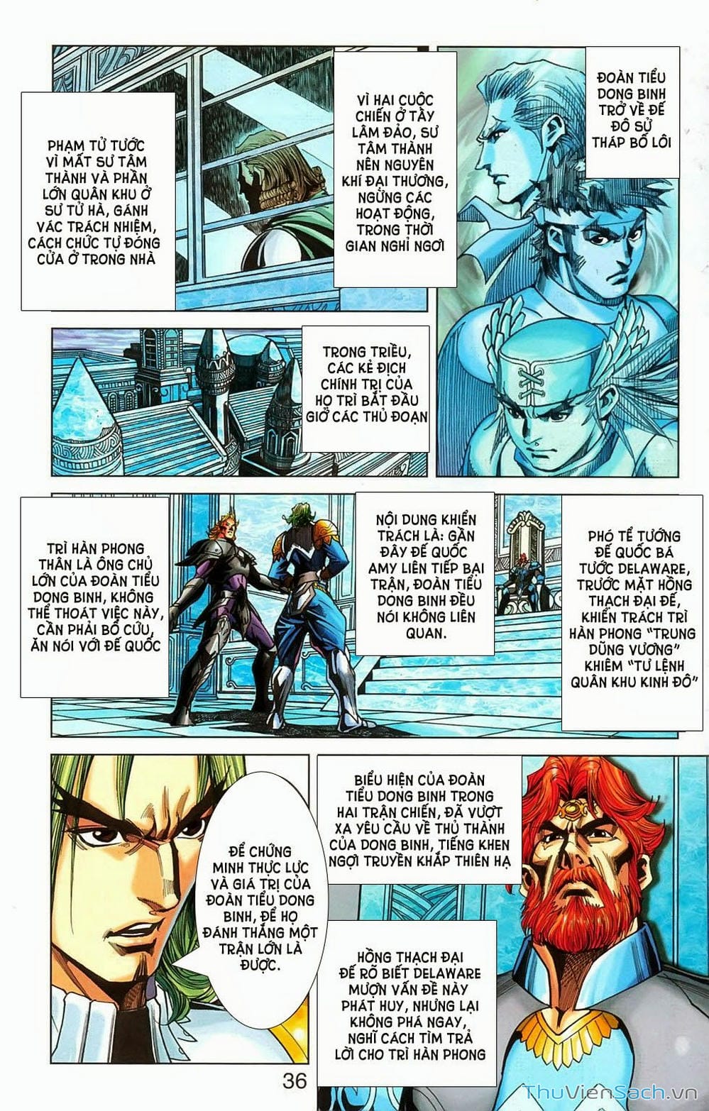 Truyện Tranh Dong Binh Thiên Hạ trang 4