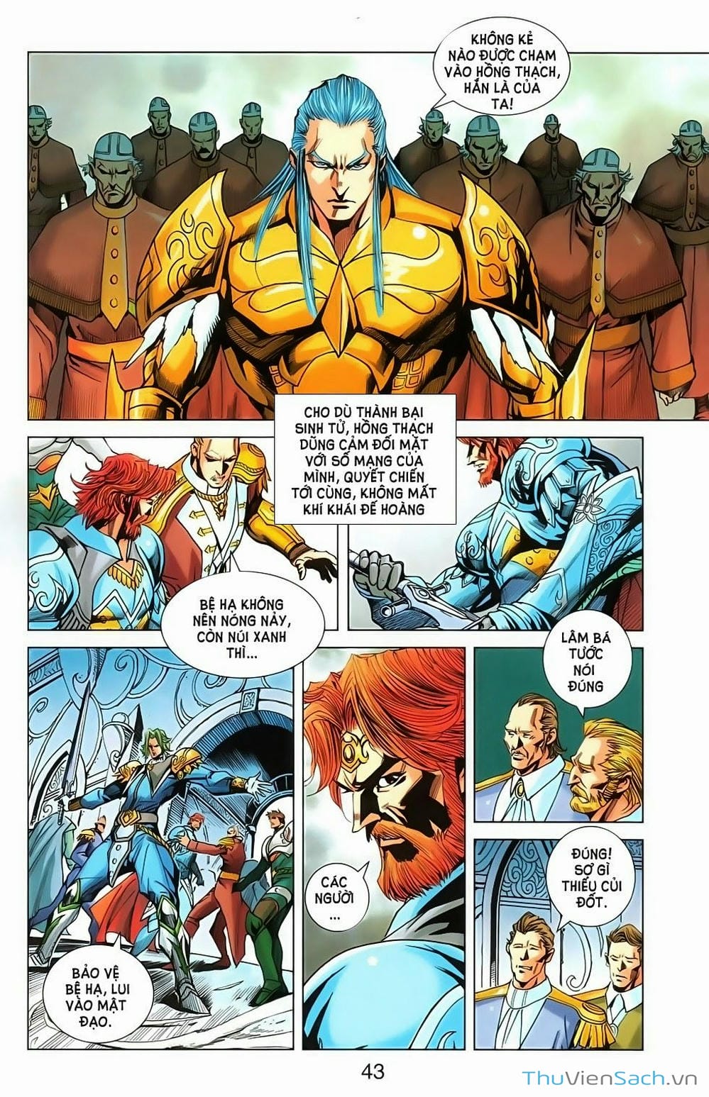 Truyện Tranh Dong Binh Thiên Hạ trang 4