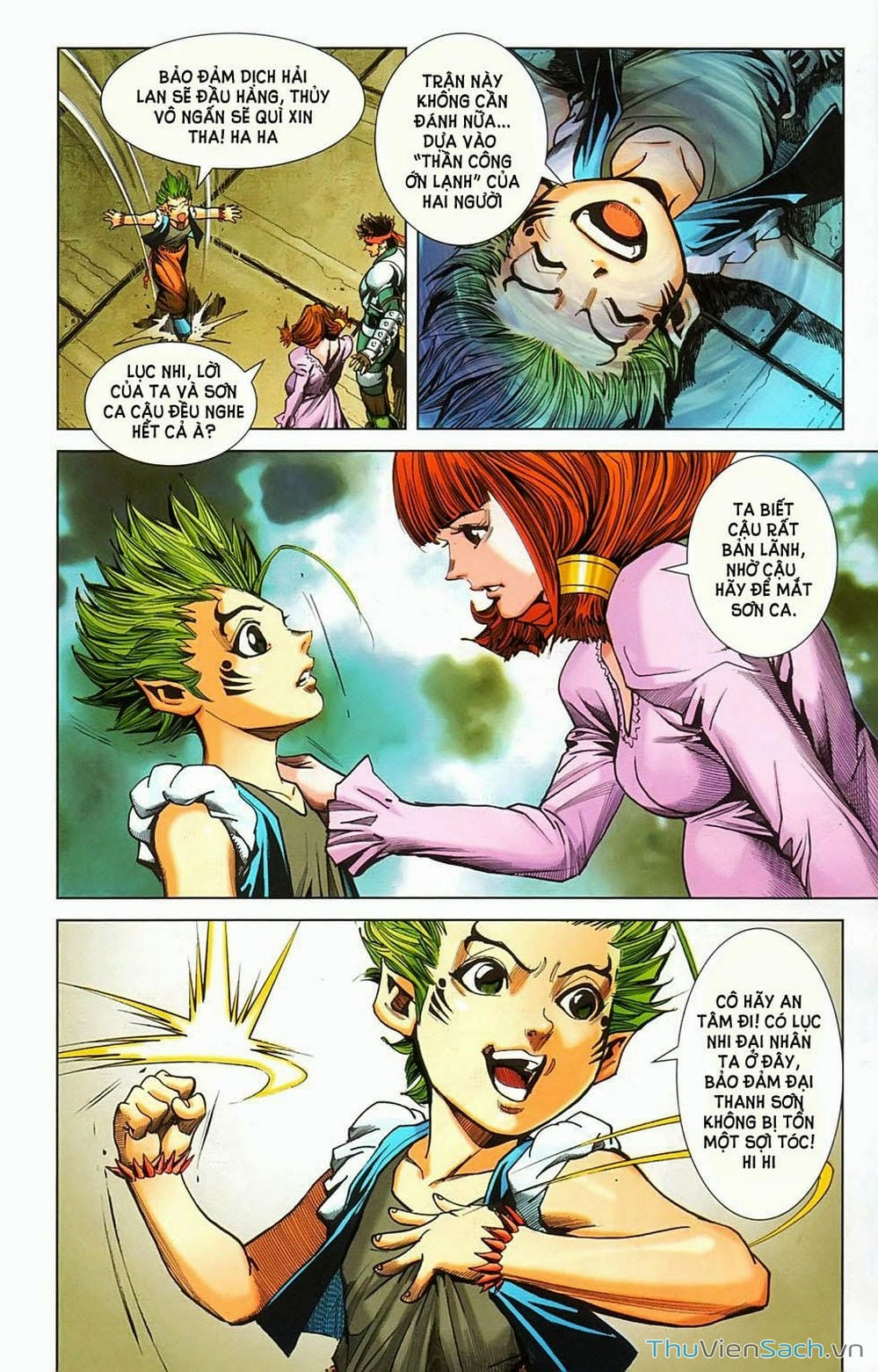 Truyện Tranh Dong Binh Thiên Hạ trang 4