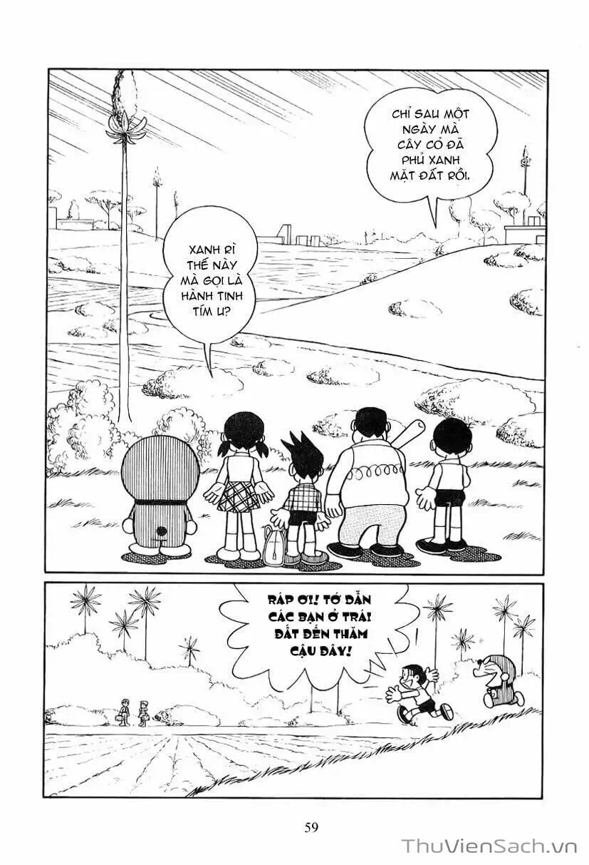 Truyện Tranh Doraemon: Bí Mật Hành Tinh Màu Tím trang 11