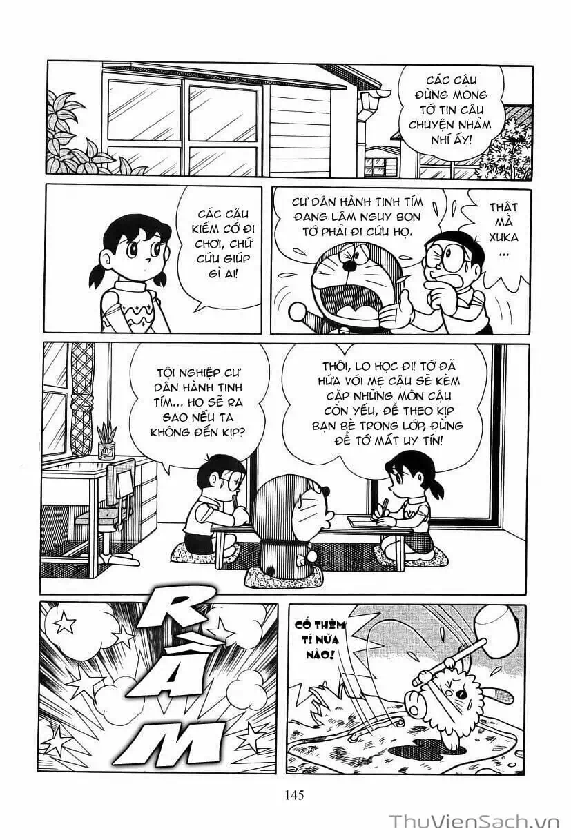Truyện Tranh Doraemon: Bí Mật Hành Tinh Màu Tím trang 11