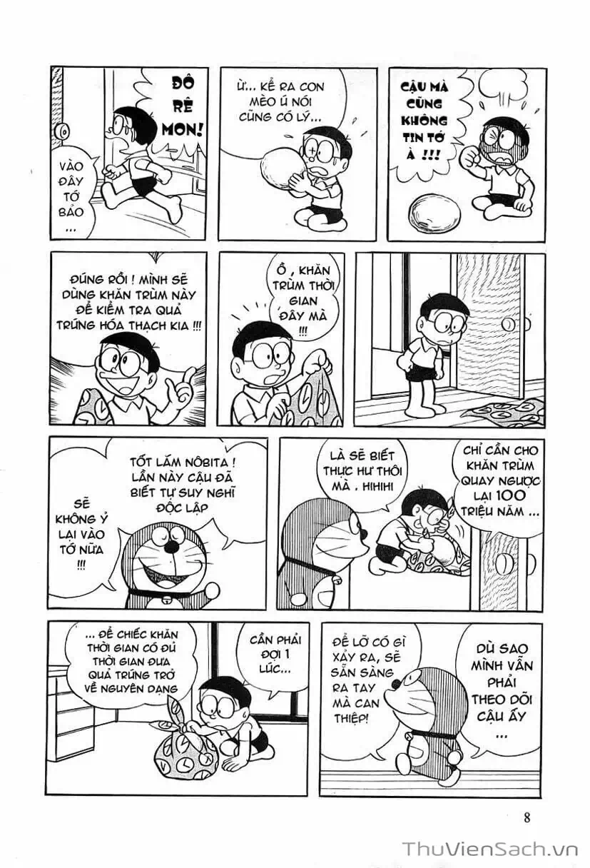 Truyện Tranh Doraemon: Thăm Công Viên Khủng Long trang 11